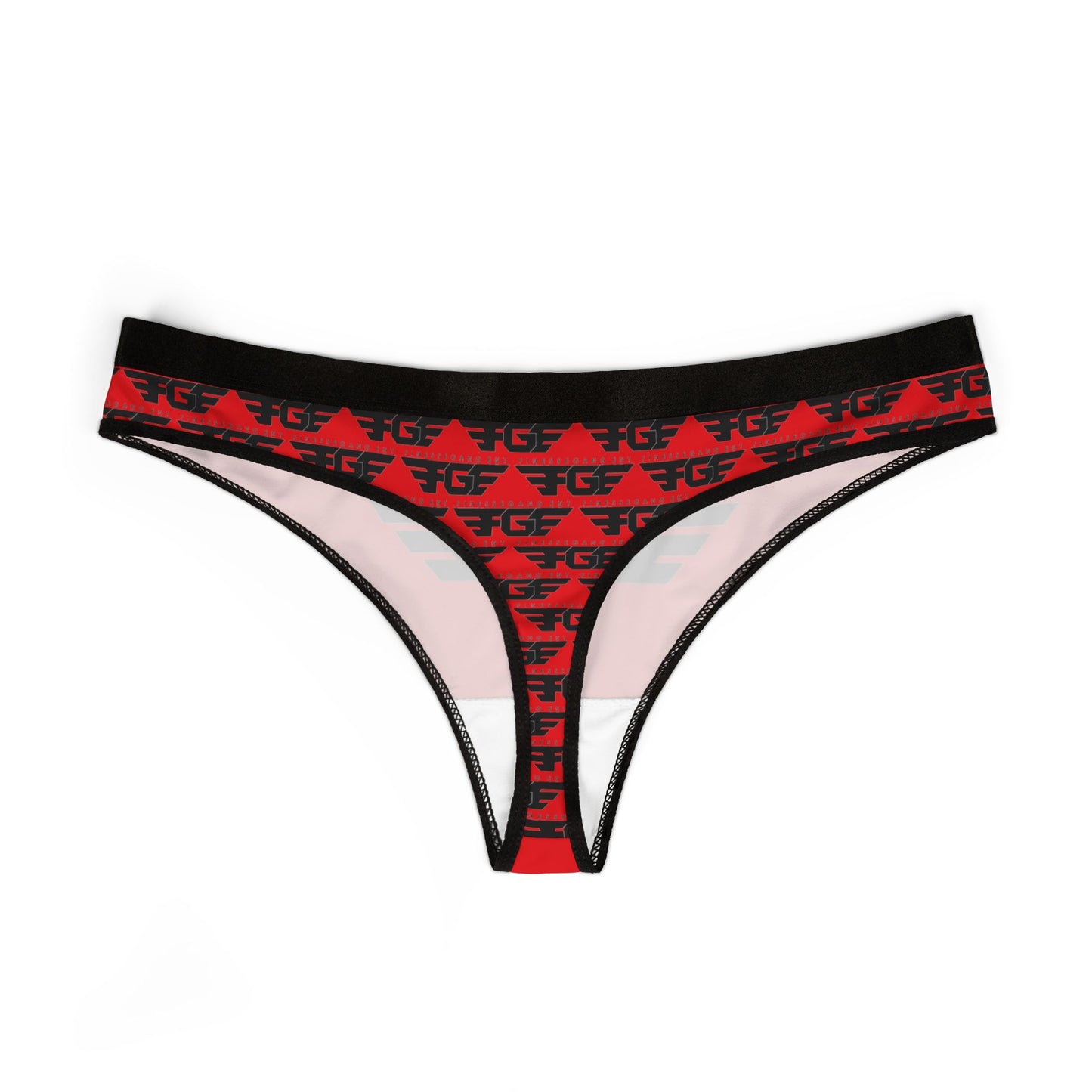 Stylish FGE Thongs, Fashion Underwear, Everyday Comfort, Unique Print Lingerie, Gift for Her