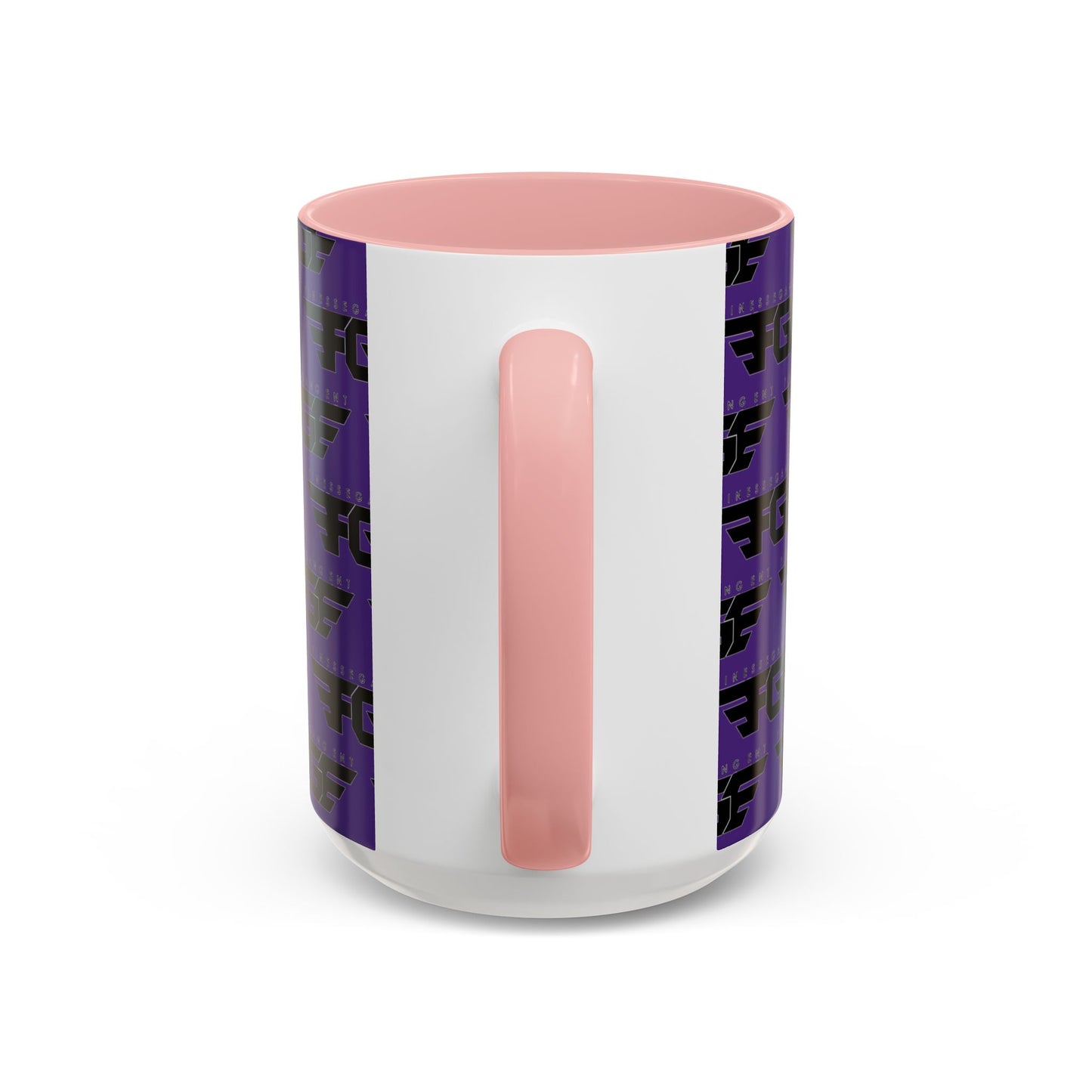 Funky Purple Accent Coffee Mug - Unique Gift for Coffee Lovers, Stylish Home Decor, Office Essential, Birthday Present, Empowering Vibes