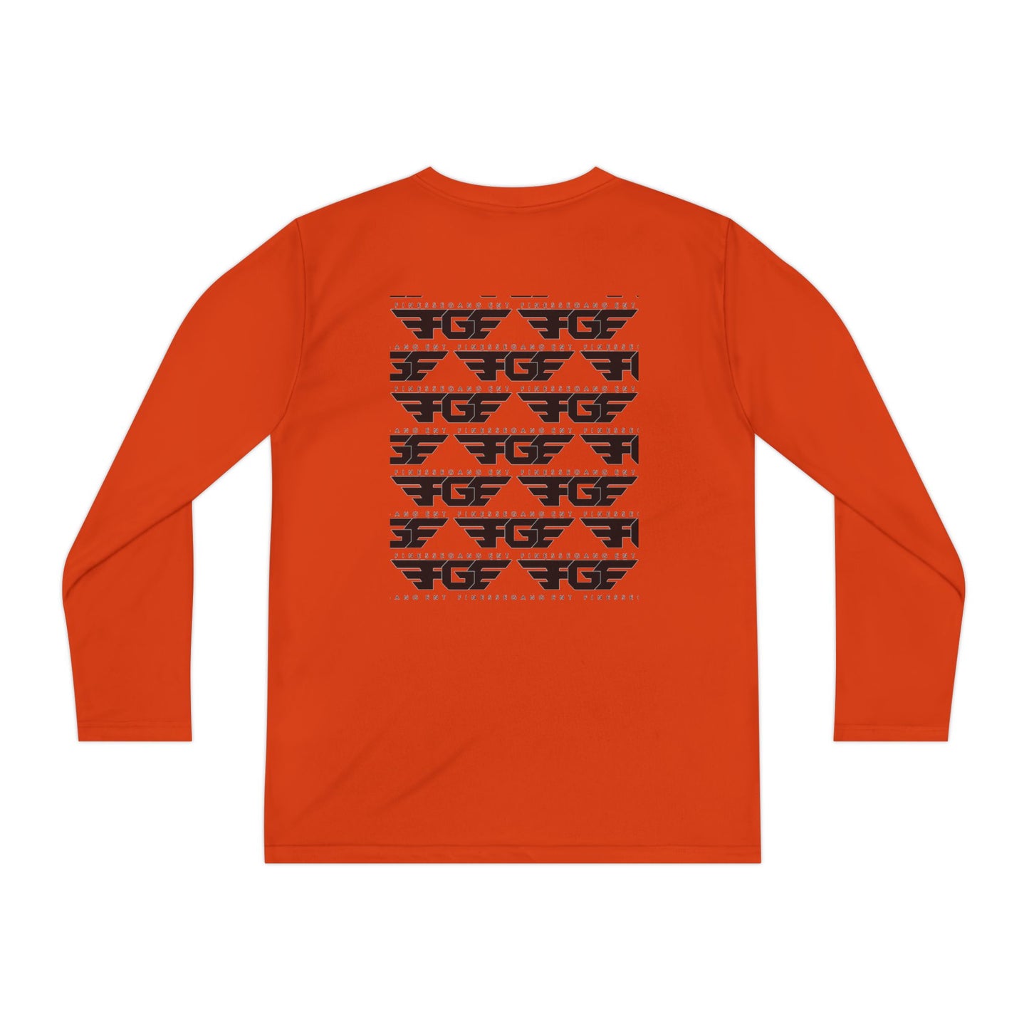 Youth FGE Long Sleeve Active Tee - Sportswear for Kids, Comfortable Athletic Shirt, Stylish Youth Tee for Team Events, Gift for Active Kids