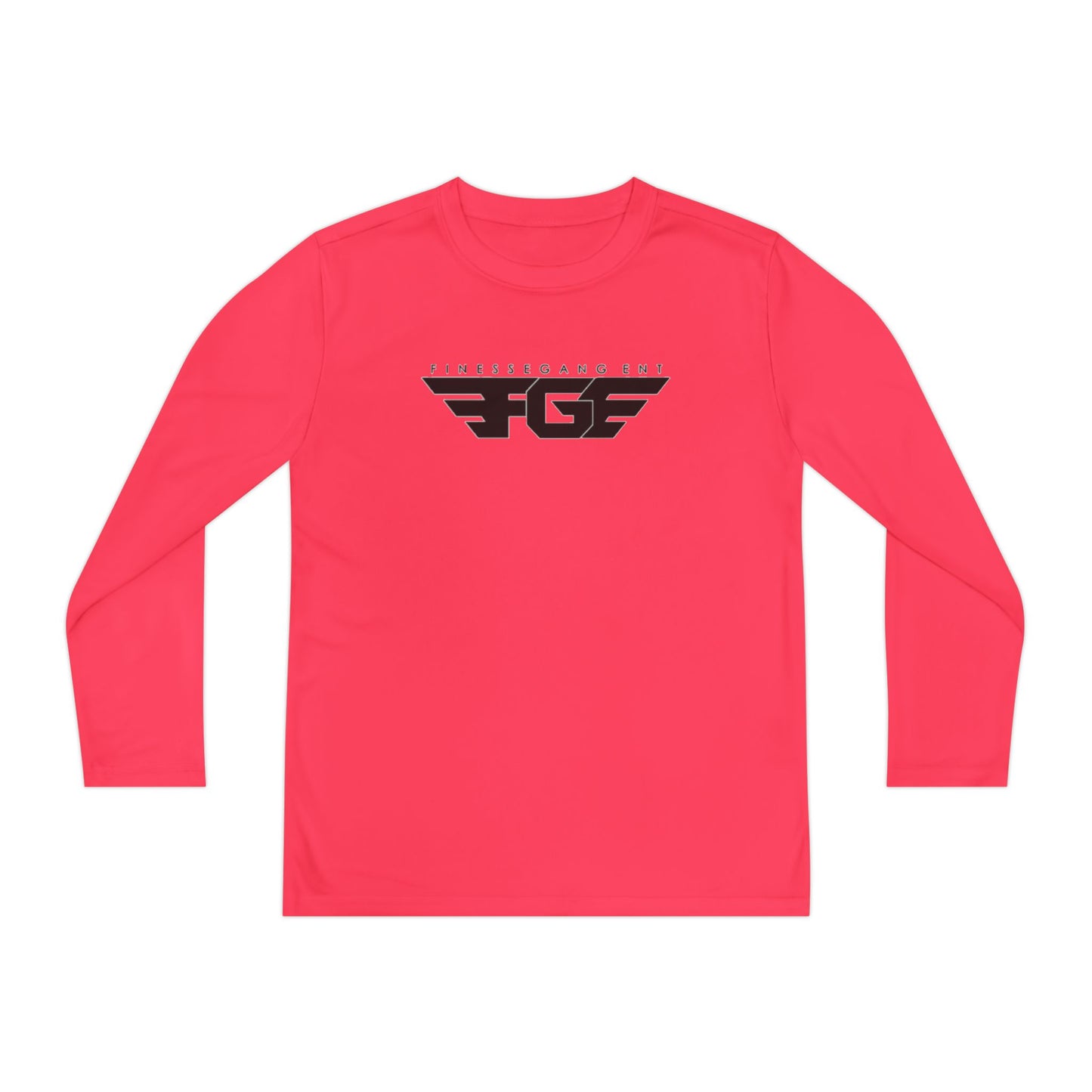 Youth FGE Long Sleeve Active Tee - Sportswear for Kids, Comfortable Athletic Shirt, Stylish Youth Tee for Team Events, Gift for Active Kids