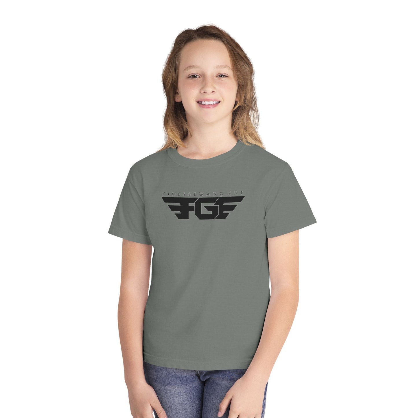 Youth FGE Graphic Tee, Trendy Streetwear Shirt for Teens, Perfect for Back to School, Music Festivals, Casual Outings