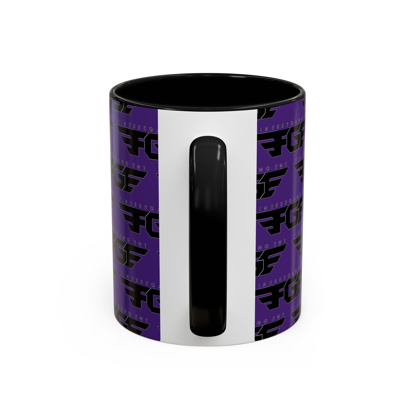 Funky Purple Accent Coffee Mug - Unique Gift for Coffee Lovers, Stylish Home Decor, Office Essential, Birthday Present, Empowering Vibes