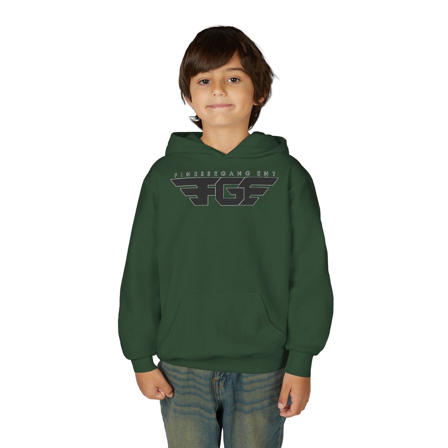 Youth FGE Heavy Blend Hooded Sweatshirt