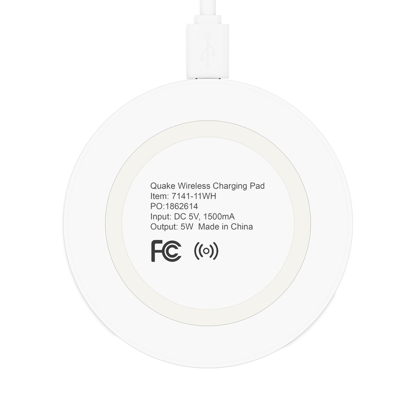 Wireless FGE Charging Pad - Modern Tech Decor, Stylish Gadget Accessory, Unique Gift for Tech Lovers, Desk Organization, Minimalist Home