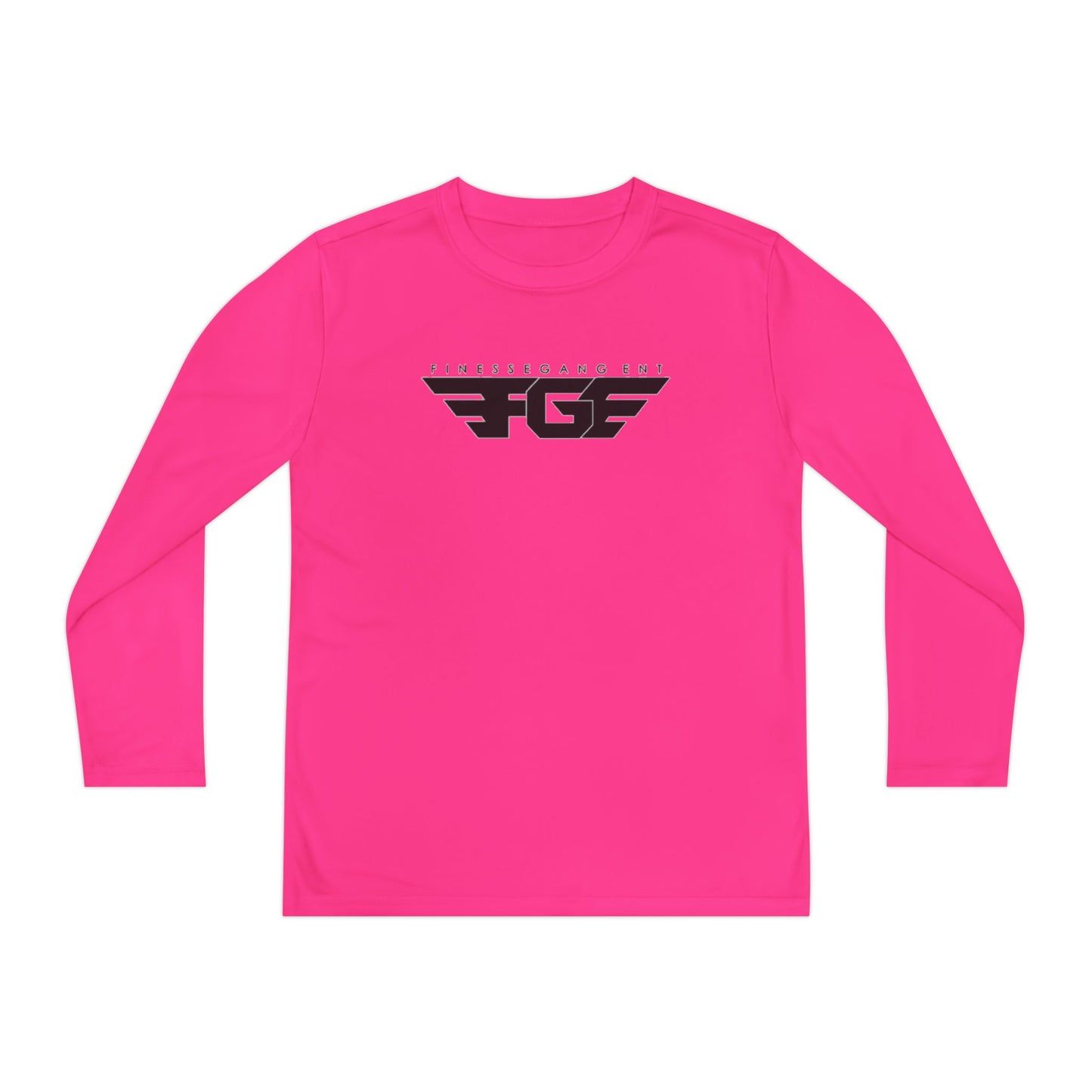 Youth FGE Long Sleeve Active Tee - Sportswear for Kids, Comfortable Athletic Shirt, Stylish Youth Tee for Team Events, Gift for Active Kids