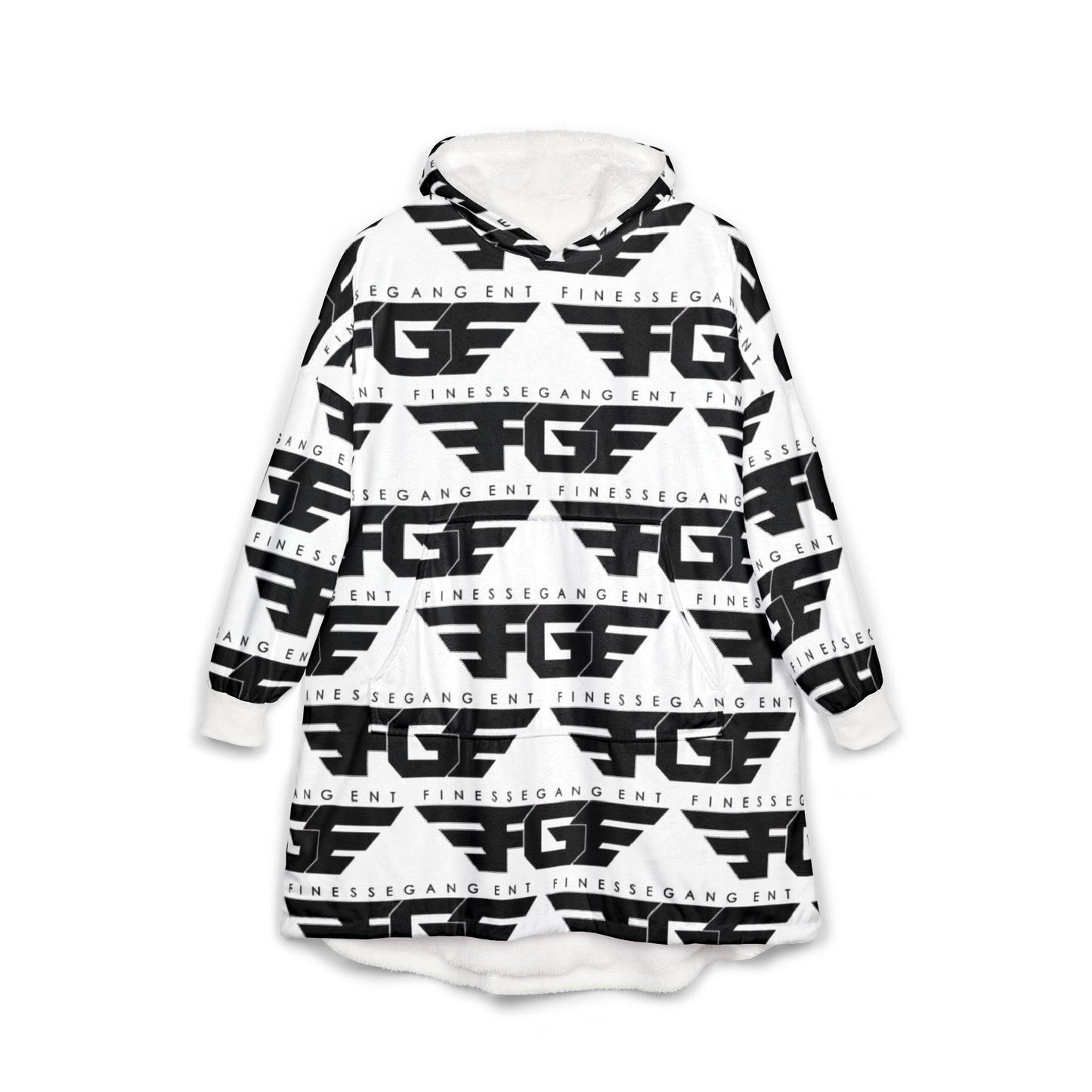 FGE Cozy Unisex Hooded Blanket - Perfect for Home, Movies, Gifts, Campfires, and Relaxation