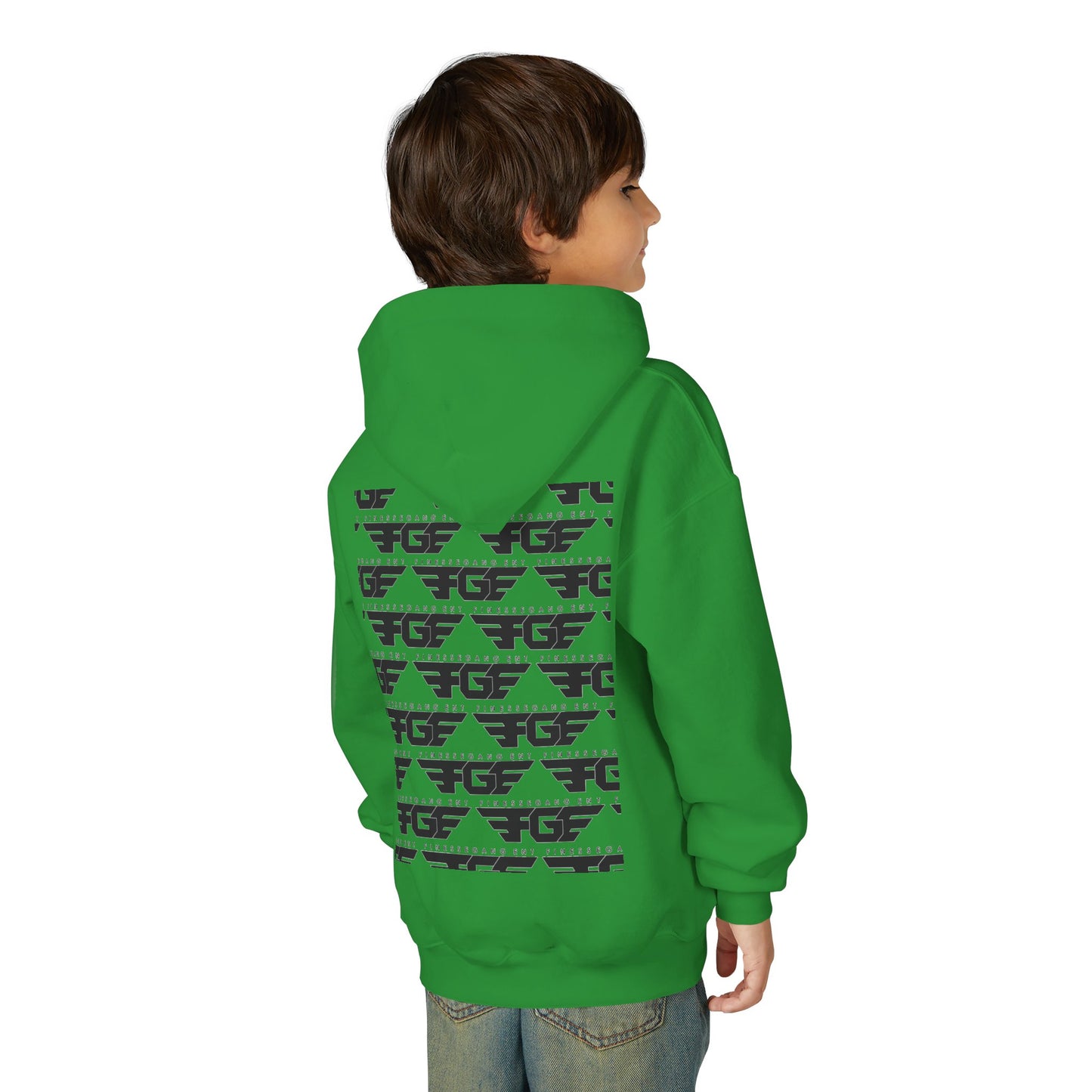 Youth FGE Heavy Blend Hooded Sweatshirt