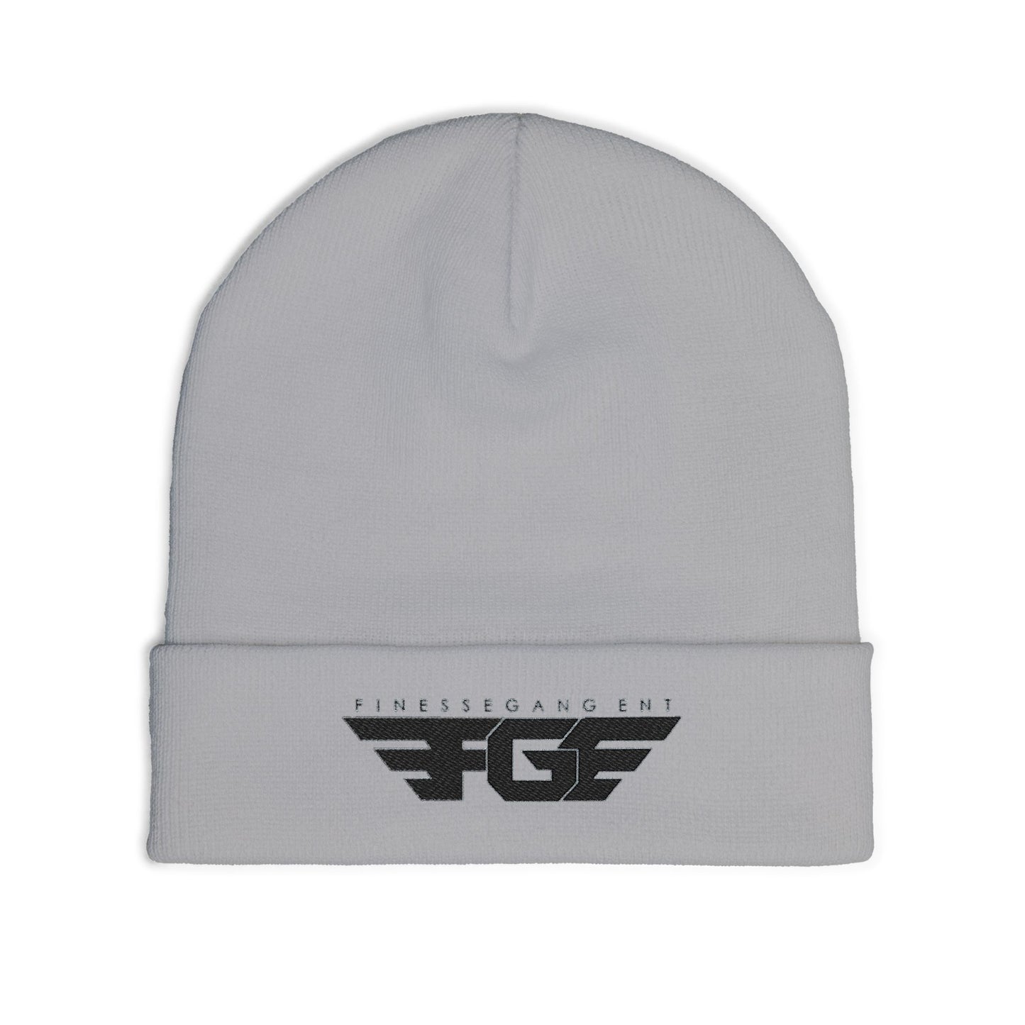 Stylish FGE Embroidered Knit Beanie for All Seasons, Cozy Winter Accessory, Perfect Gift for Him or Her, Streetwear, Fashion Beanie, Casual Hat