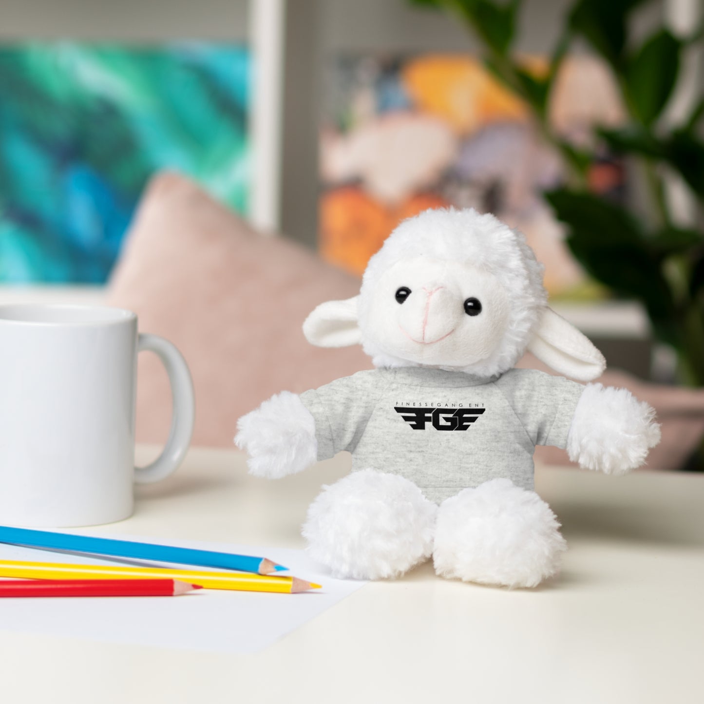 Stuffed Baby NESSY POOH Animals with FGE Tee