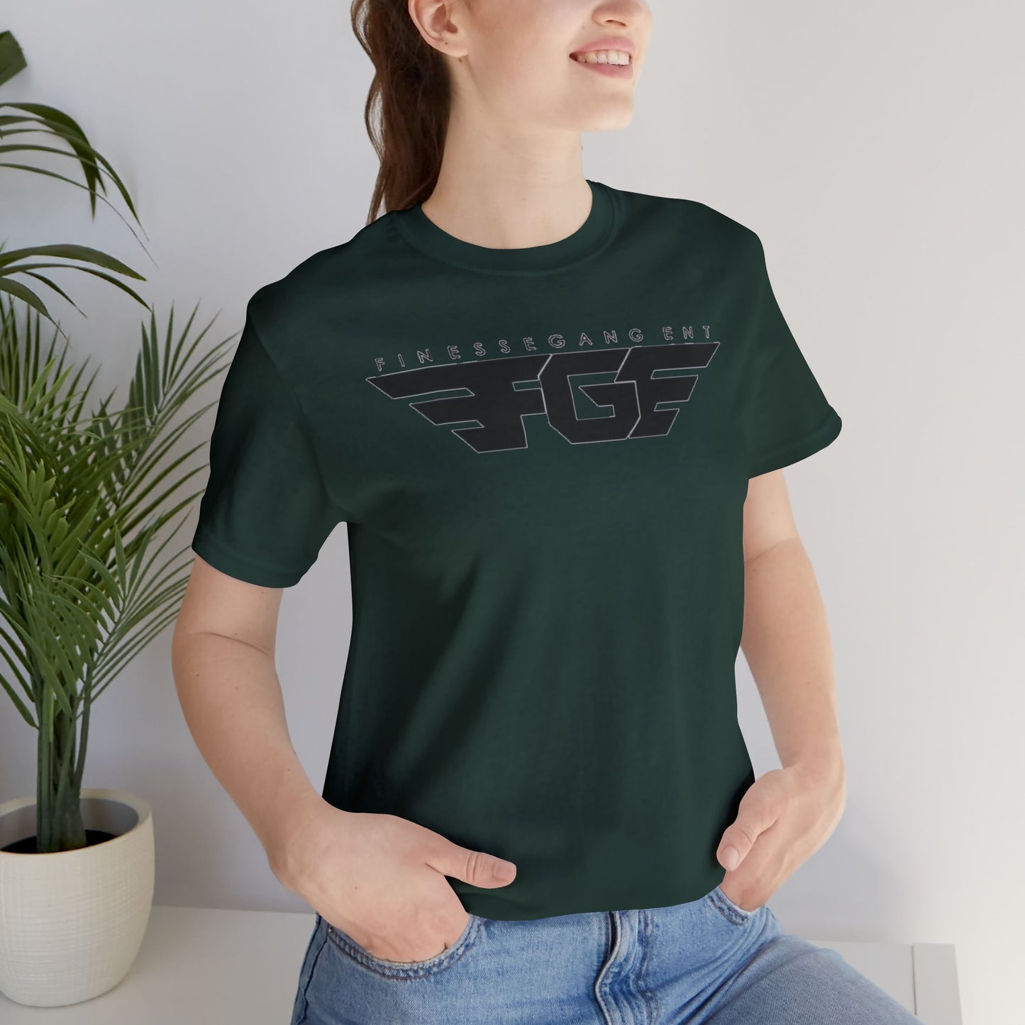 Unisex FGE Graphic Tee, Casual Urban T-Shirt, Finesse Gang Apparel, Trendy Streetwear, Cool Everyday Wear