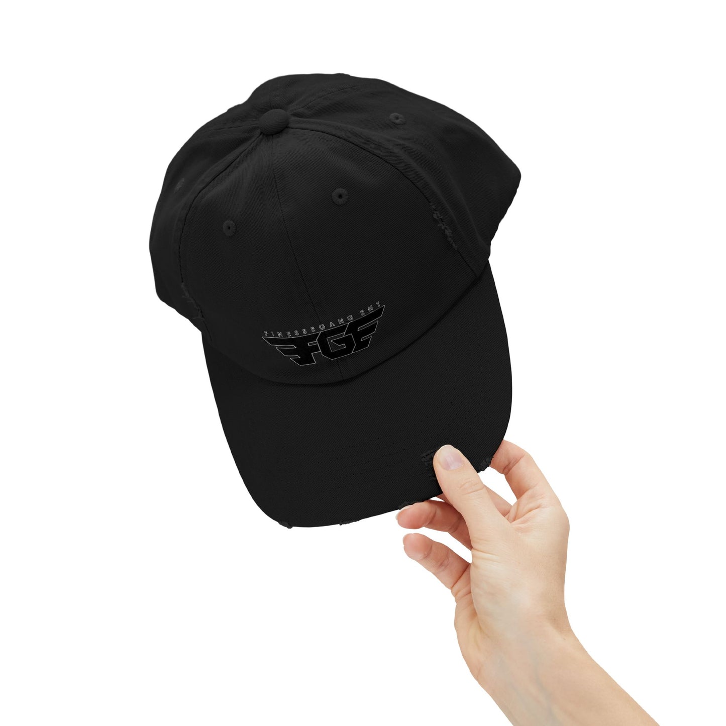 FGE Unisex Distressed Cap