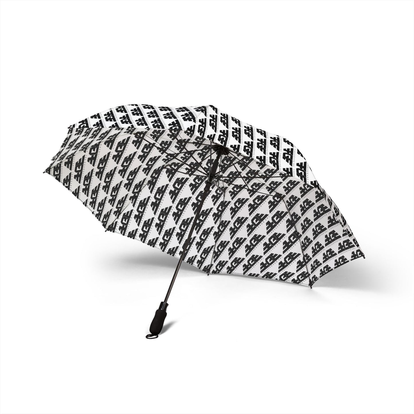 Stylish FGE Semi-Automatic Foldable Umbrella, Compact Travel Umbrella, Rain Gear, Gift for Him/Her, Patterned Umbrella