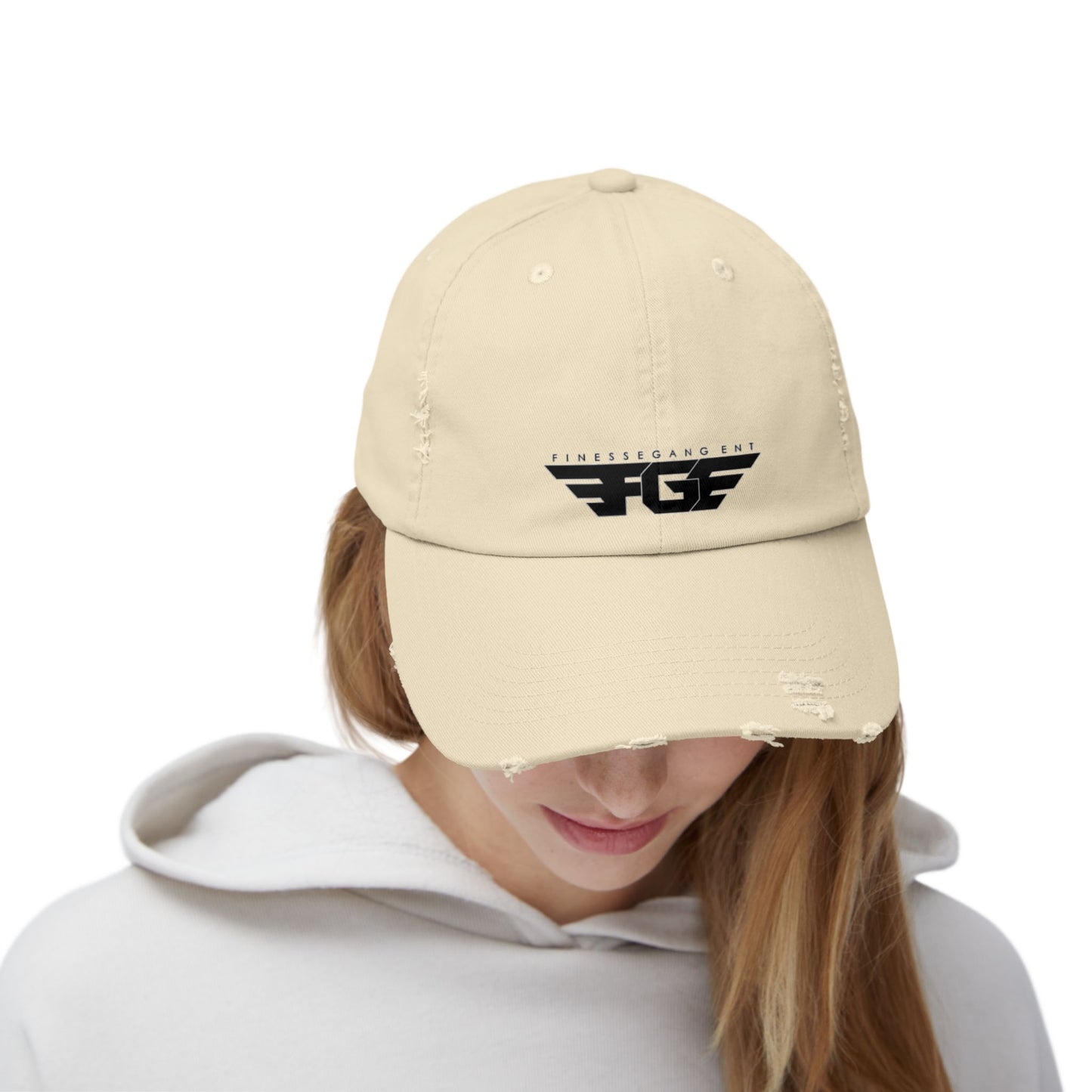 FGE Unisex Distressed Cap