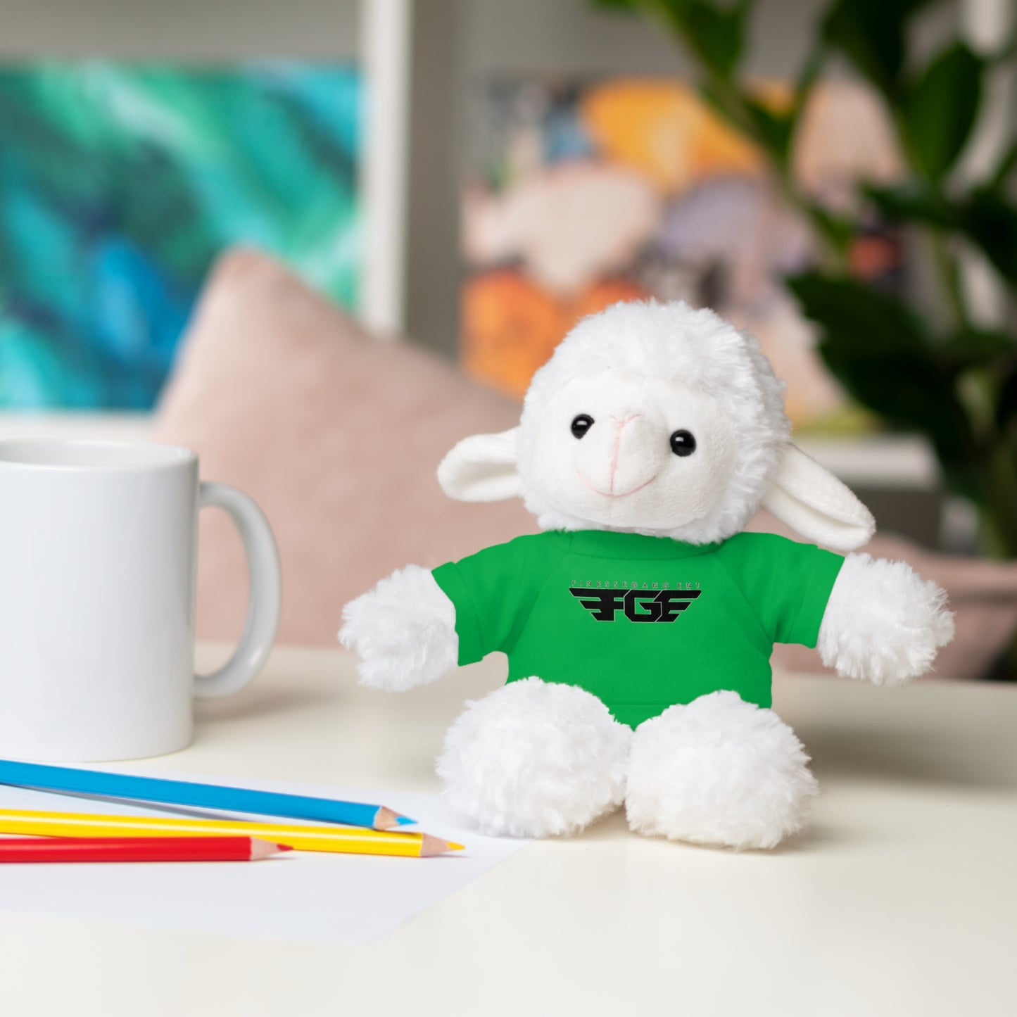 Stuffed Baby NESSY POOH Animals with FGE Tee