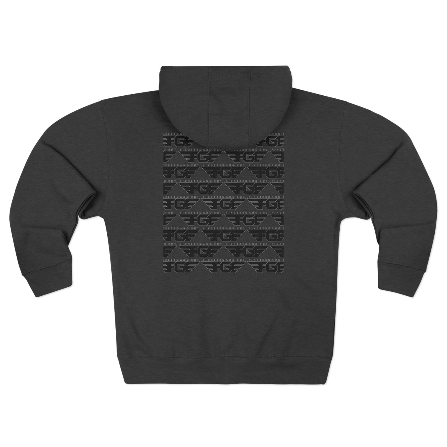 FGE Stylish Zip Hoodie for Fitness Enthusiasts, Casual Wear, Gym Apparel, Gift for Athletes, Trendy Outerwear