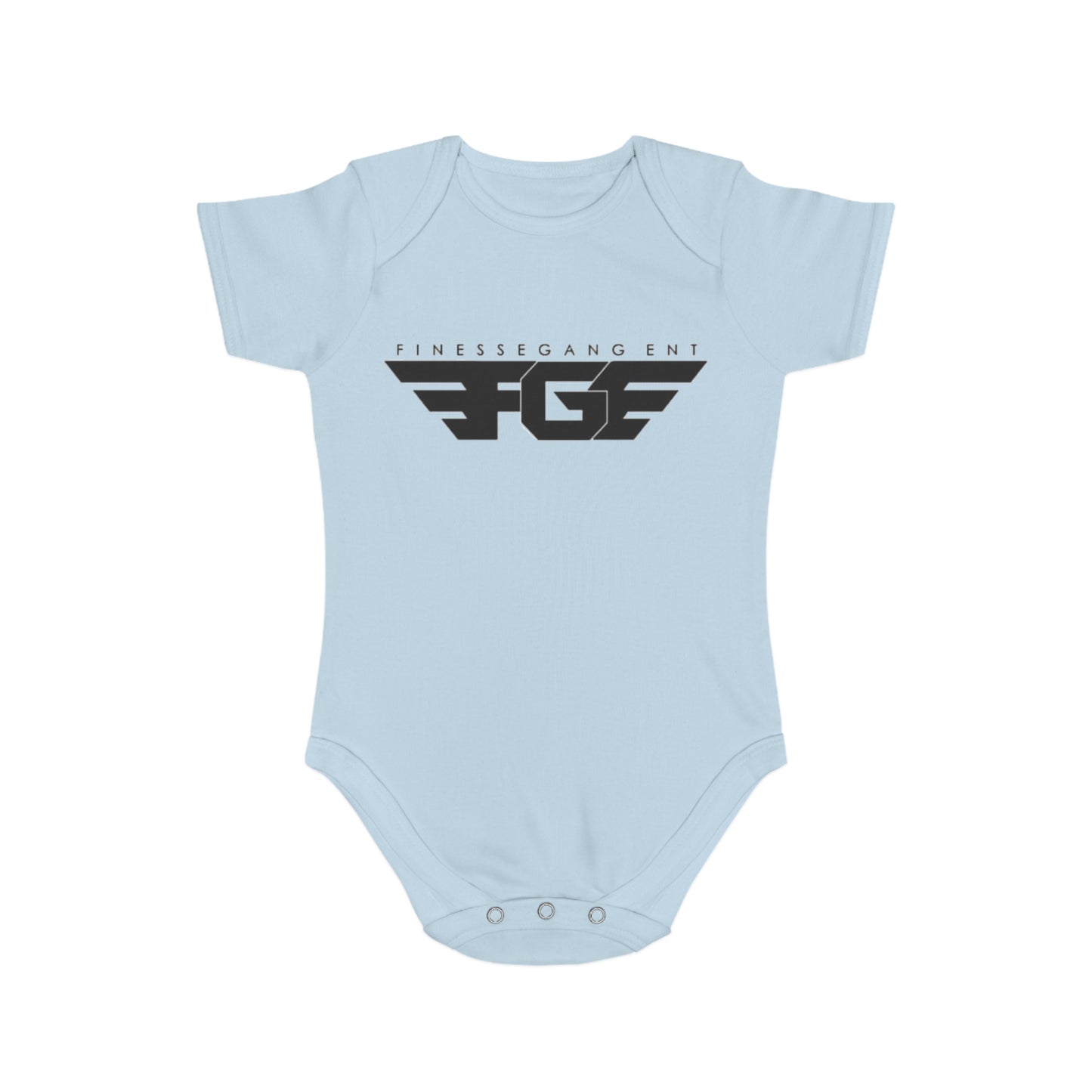 Finesse Agent Short Sleeve Baby Bodysuit - Trendy Infant Apparel