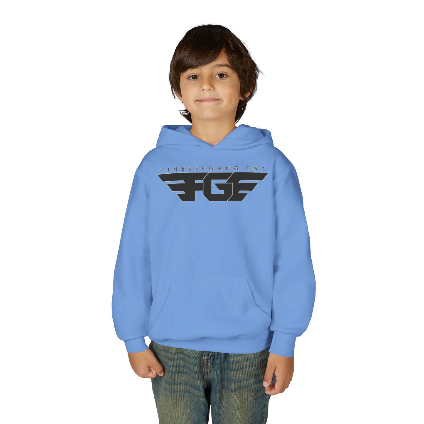 Youth Stylish FGE Graphic Hoodie, Casual Wear, Perfect for Teens, Sports Activities, Gift for Birthdays, Streetwear