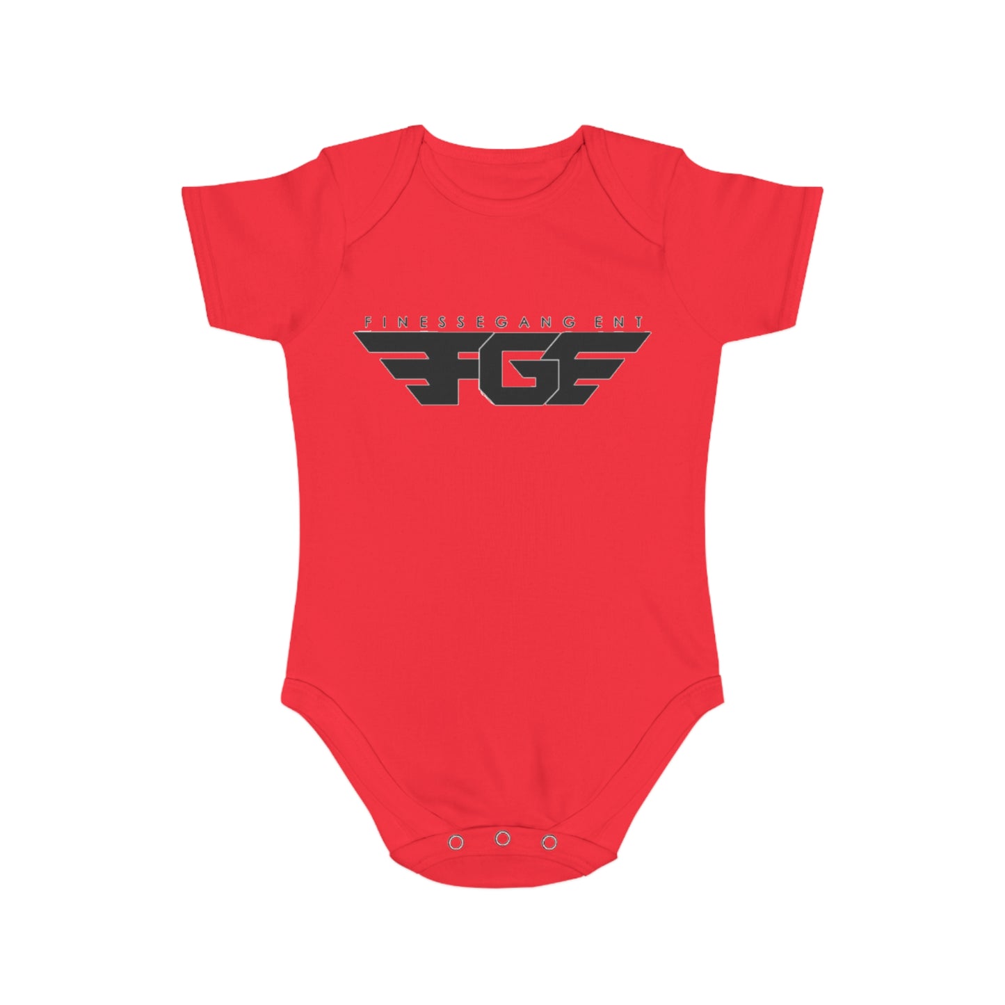 Finesse Agent Short Sleeve Baby Bodysuit - Trendy Infant Apparel