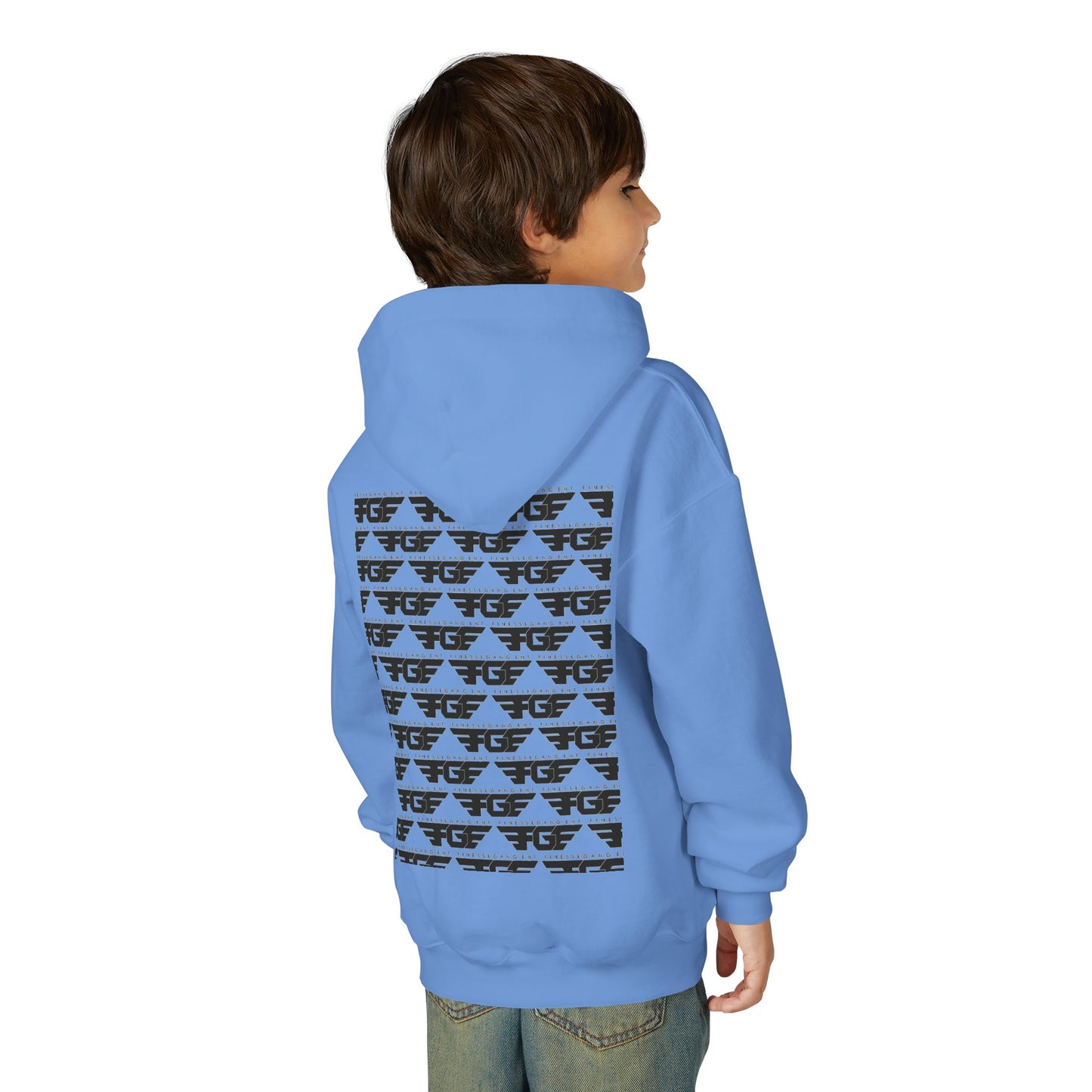 Youth Stylish FGE Graphic Hoodie, Casual Wear, Perfect for Teens, Sports Activities, Gift for Birthdays, Streetwear