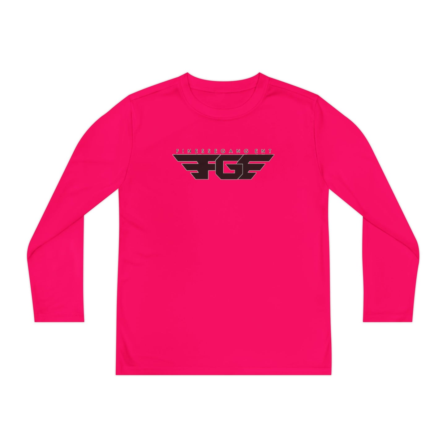 Youth FGE Long Sleeve Active Tee - Sportswear for Kids, Comfortable Athletic Shirt, Stylish Youth Tee for Team Events, Gift for Active Kids