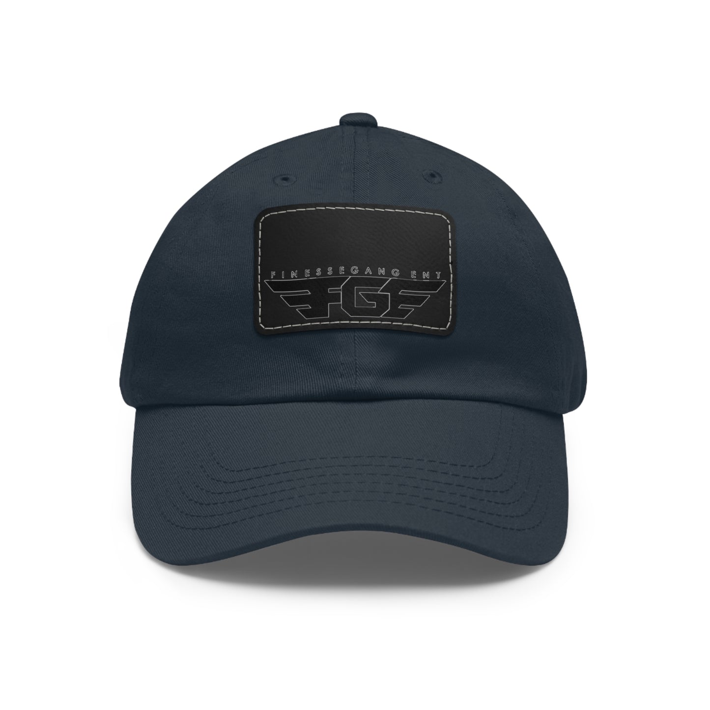 FGE Custom Leather Patch Dad Hat, Casual Cap, Stylish Dad Hat, Outdoor Hat, Perfect Gift for Dads, Father's Day Gift, Adjustable Cap