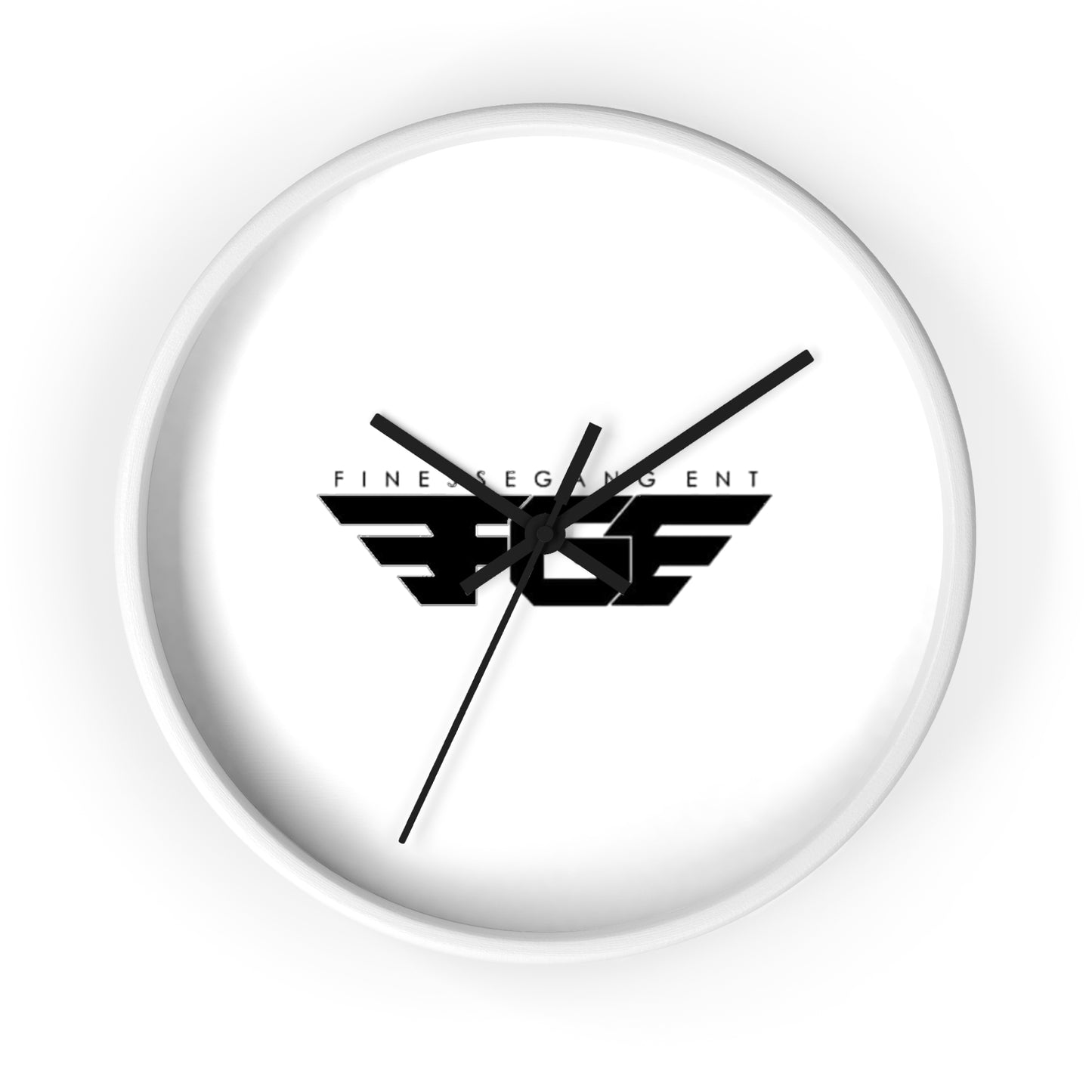 Sleek FGE Modern Wall Clock | Fine Elegant Design, Minimalist Home Decor, Office Clock, Gift for Him, Stylish Timepiece