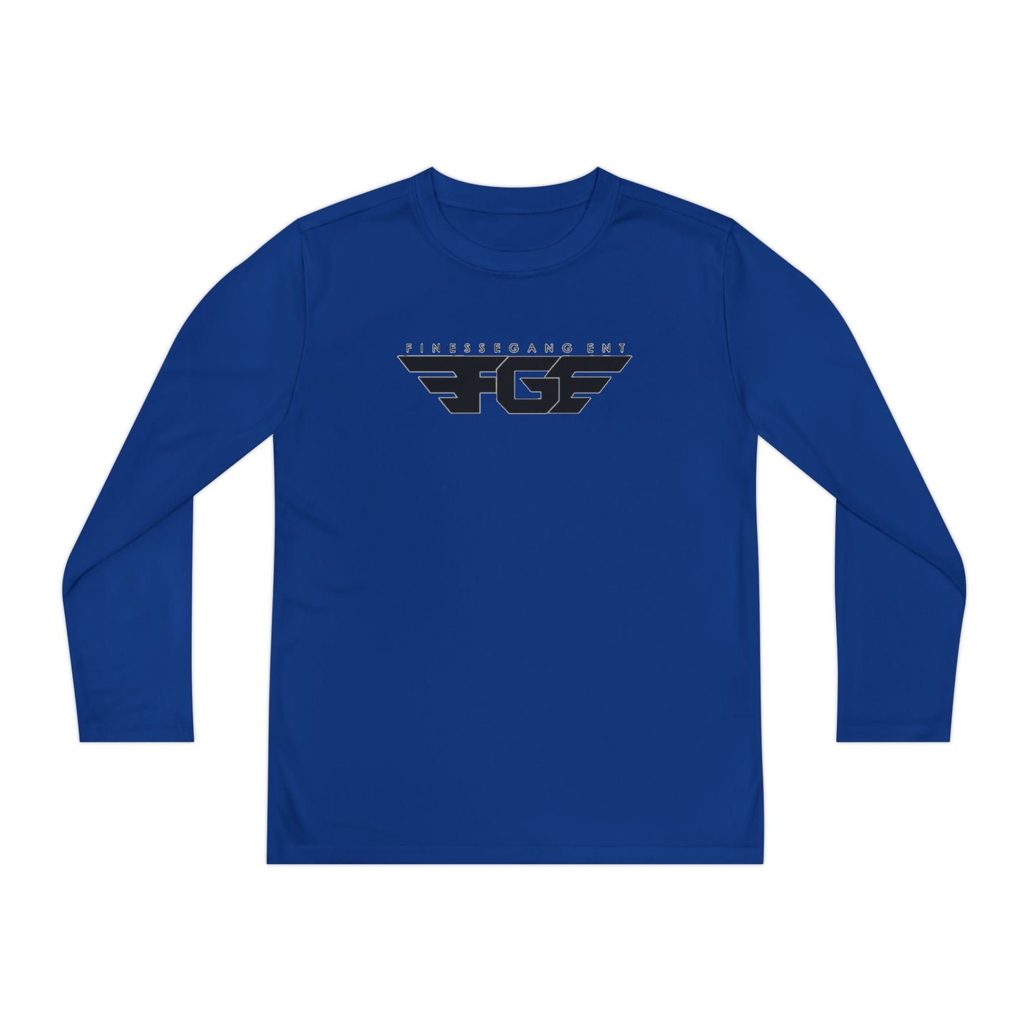 Youth FGE Long Sleeve Active Tee - Sportswear for Kids, Comfortable Athletic Shirt, Stylish Youth Tee for Team Events, Gift for Active Kids