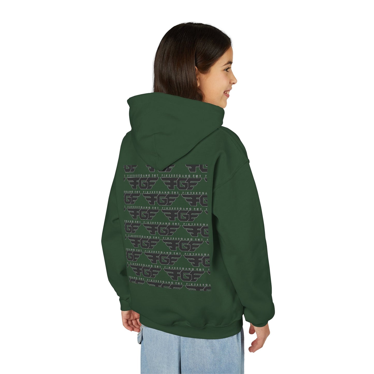 Youth FGE Heavy Blend Hooded Sweatshirt