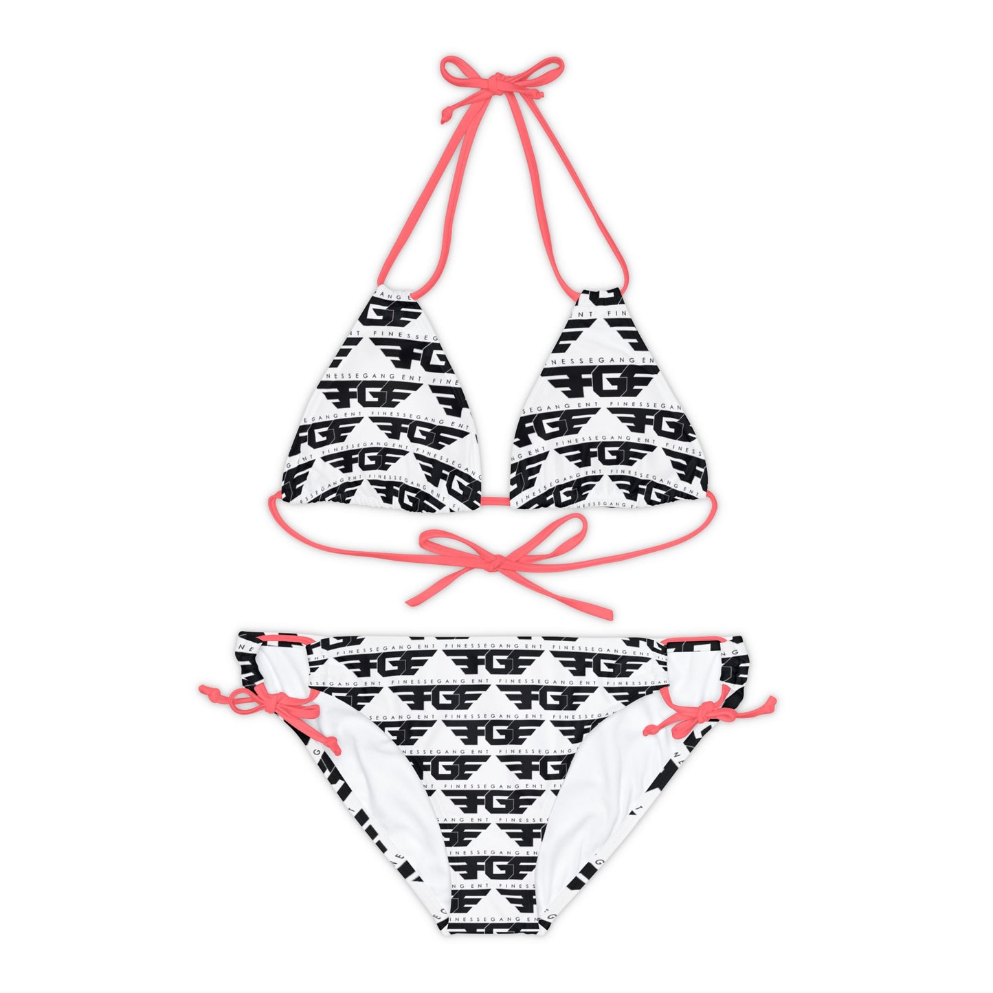 Stylish FGE Strappy Bikini Set, Swimwear, Beachwear, Summer Essentials, Pool Party, Vacation Ready