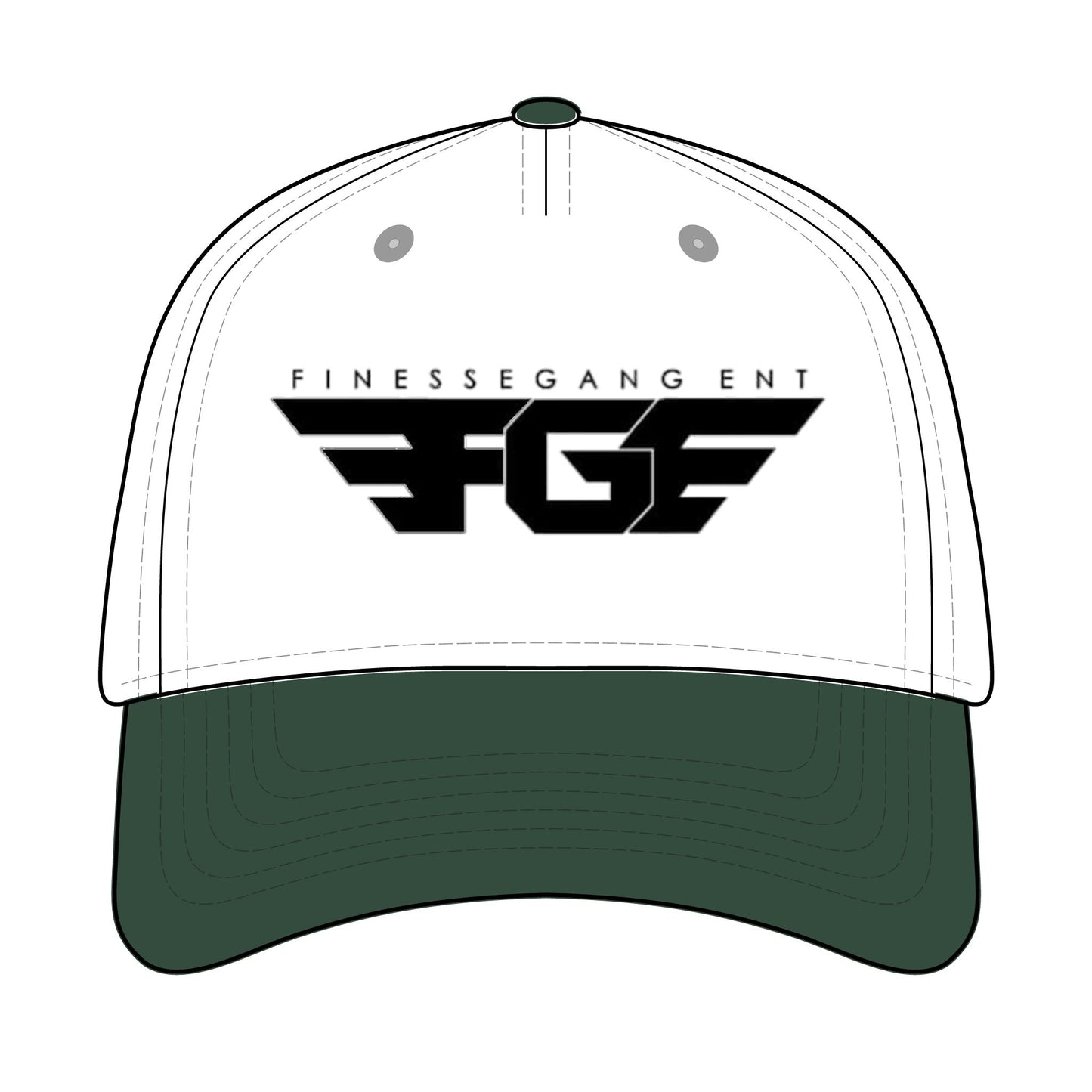 Fitness Gang Baseball Cap - Stylish FGF Hat, Casual Wear, Outdoor Cap, Gift for Fitness Lovers, Streetwear Accessory