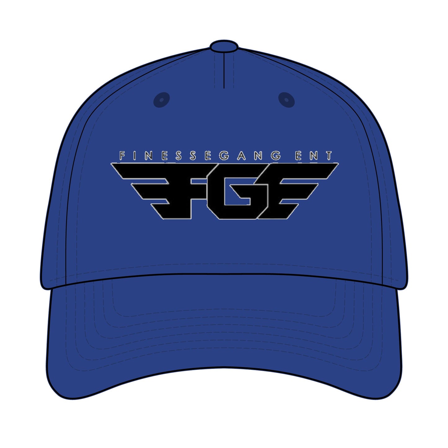Fitness Gang Baseball Cap - Stylish FGF Hat, Casual Wear, Outdoor Cap, Gift for Fitness Lovers, Streetwear Accessory