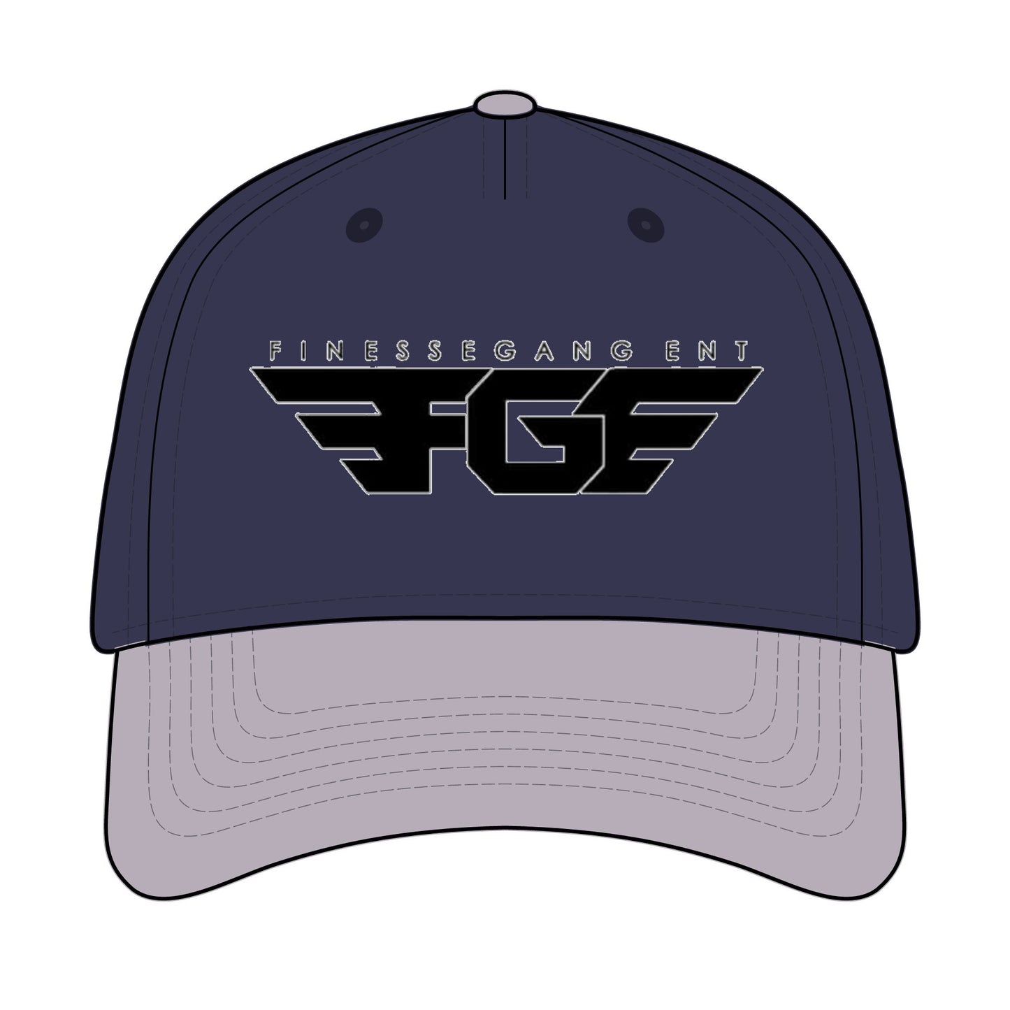 Fitness Gang Baseball Cap - Stylish FGF Hat, Casual Wear, Outdoor Cap, Gift for Fitness Lovers, Streetwear Accessory