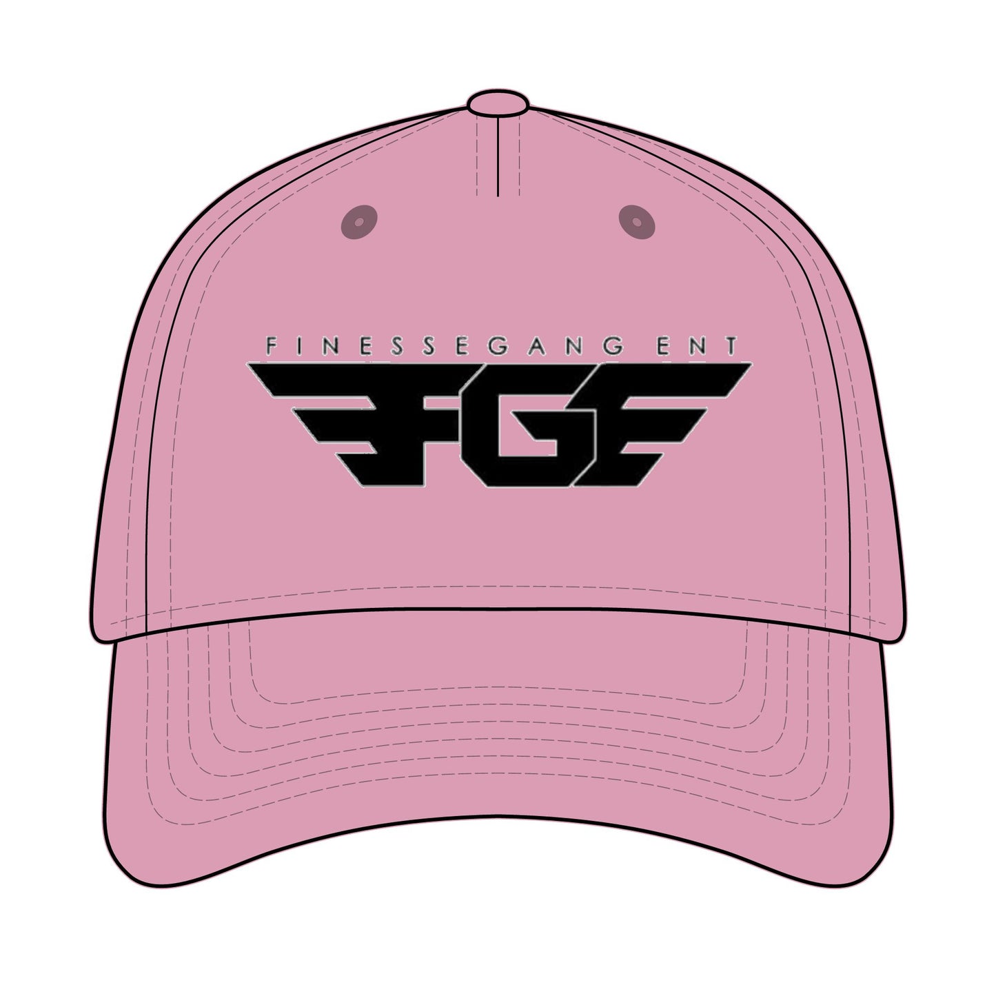 Fitness Gang Baseball Cap - Stylish FGF Hat, Casual Wear, Outdoor Cap, Gift for Fitness Lovers, Streetwear Accessory