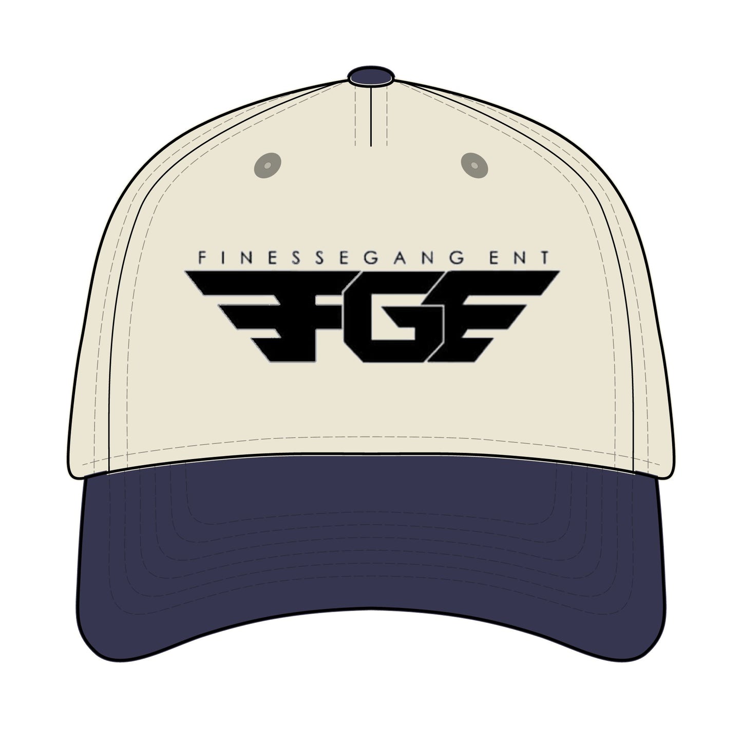 Fitness Gang Baseball Cap - Stylish FGF Hat, Casual Wear, Outdoor Cap, Gift for Fitness Lovers, Streetwear Accessory