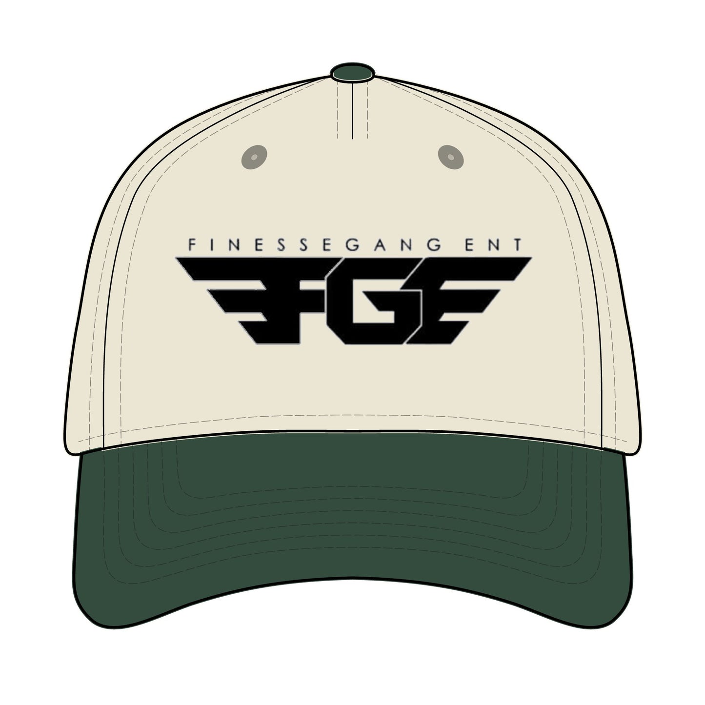 Fitness Gang Baseball Cap - Stylish FGF Hat, Casual Wear, Outdoor Cap, Gift for Fitness Lovers, Streetwear Accessory