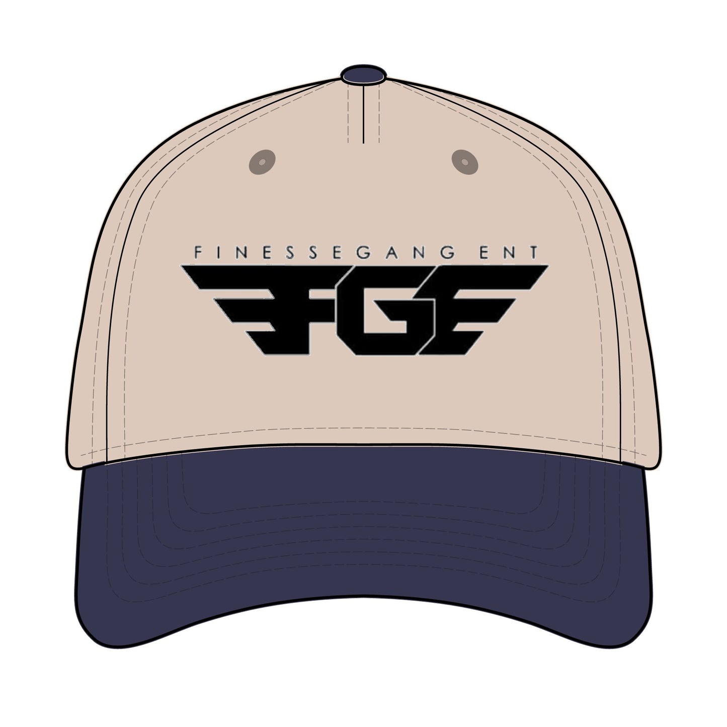 Fitness Gang Baseball Cap - Stylish FGF Hat, Casual Wear, Outdoor Cap, Gift for Fitness Lovers, Streetwear Accessory