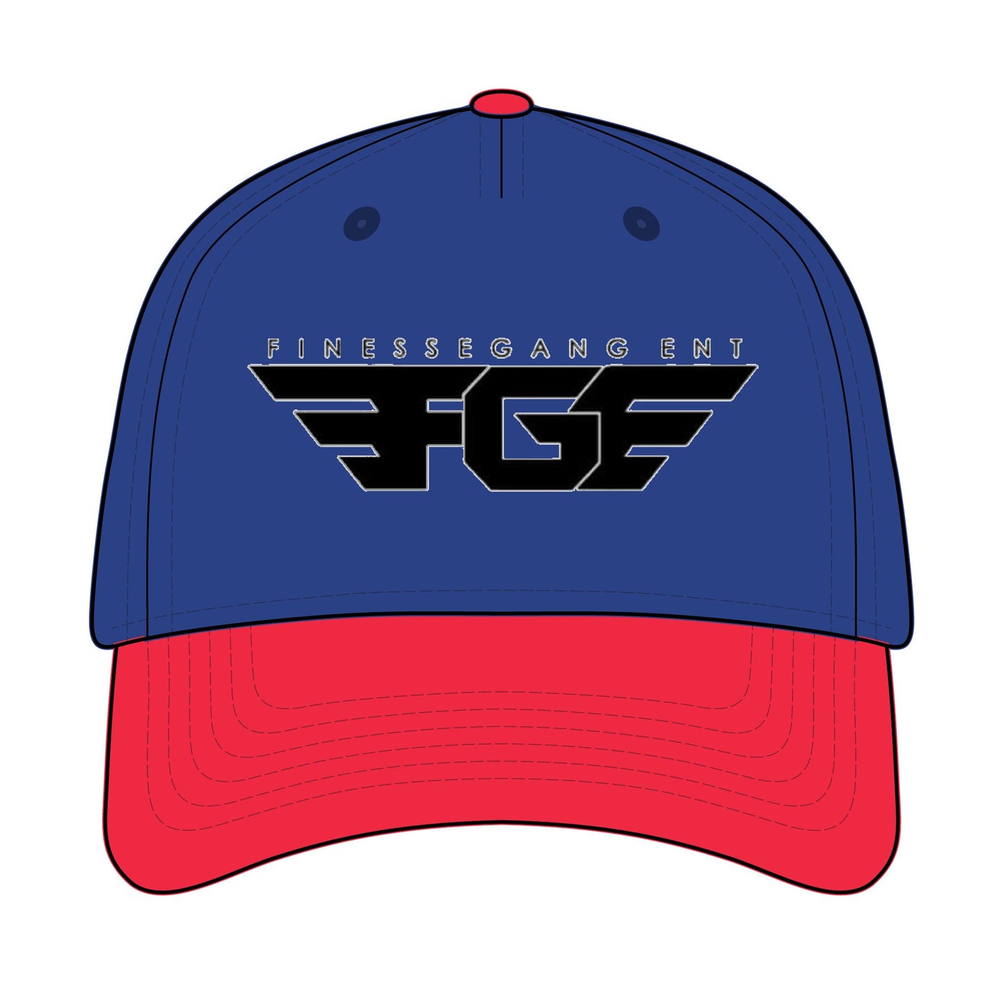 Fitness Gang Baseball Cap - Stylish FGF Hat, Casual Wear, Outdoor Cap, Gift for Fitness Lovers, Streetwear Accessory