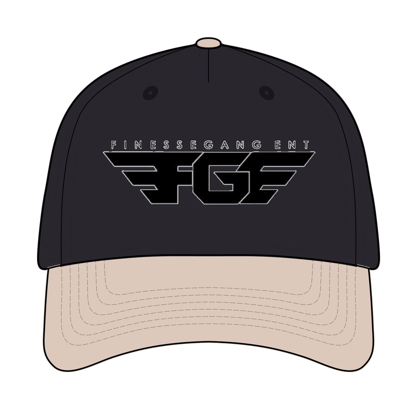 Fitness Gang Baseball Cap - Stylish FGF Hat, Casual Wear, Outdoor Cap, Gift for Fitness Lovers, Streetwear Accessory