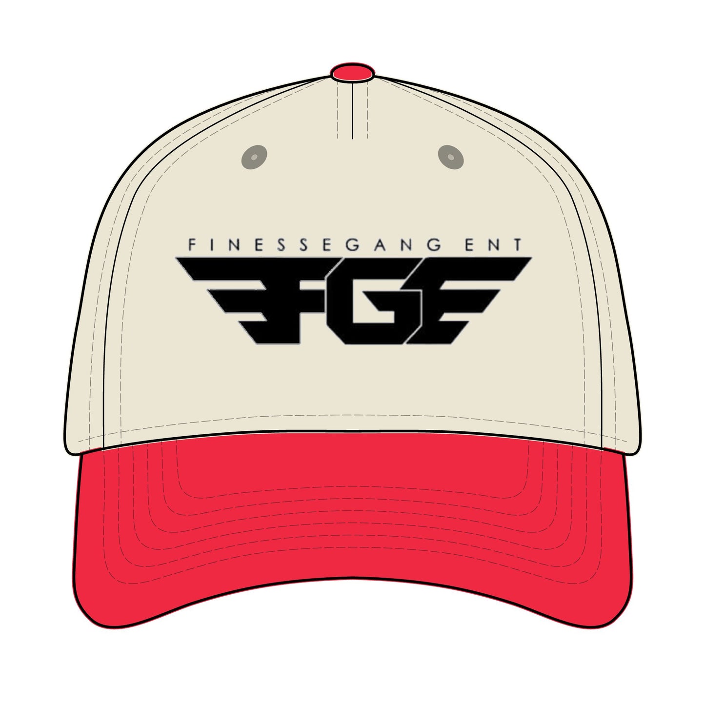 Fitness Gang Baseball Cap - Stylish FGF Hat, Casual Wear, Outdoor Cap, Gift for Fitness Lovers, Streetwear Accessory