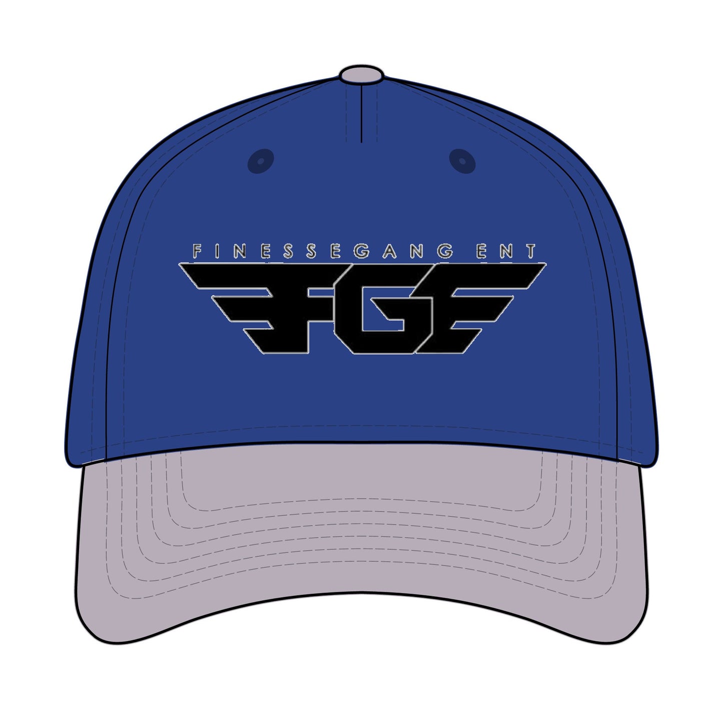 Fitness Gang Baseball Cap - Stylish FGF Hat, Casual Wear, Outdoor Cap, Gift for Fitness Lovers, Streetwear Accessory