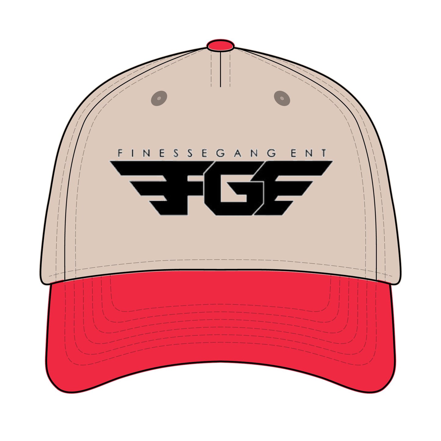 Fitness Gang Baseball Cap - Stylish FGF Hat, Casual Wear, Outdoor Cap, Gift for Fitness Lovers, Streetwear Accessory