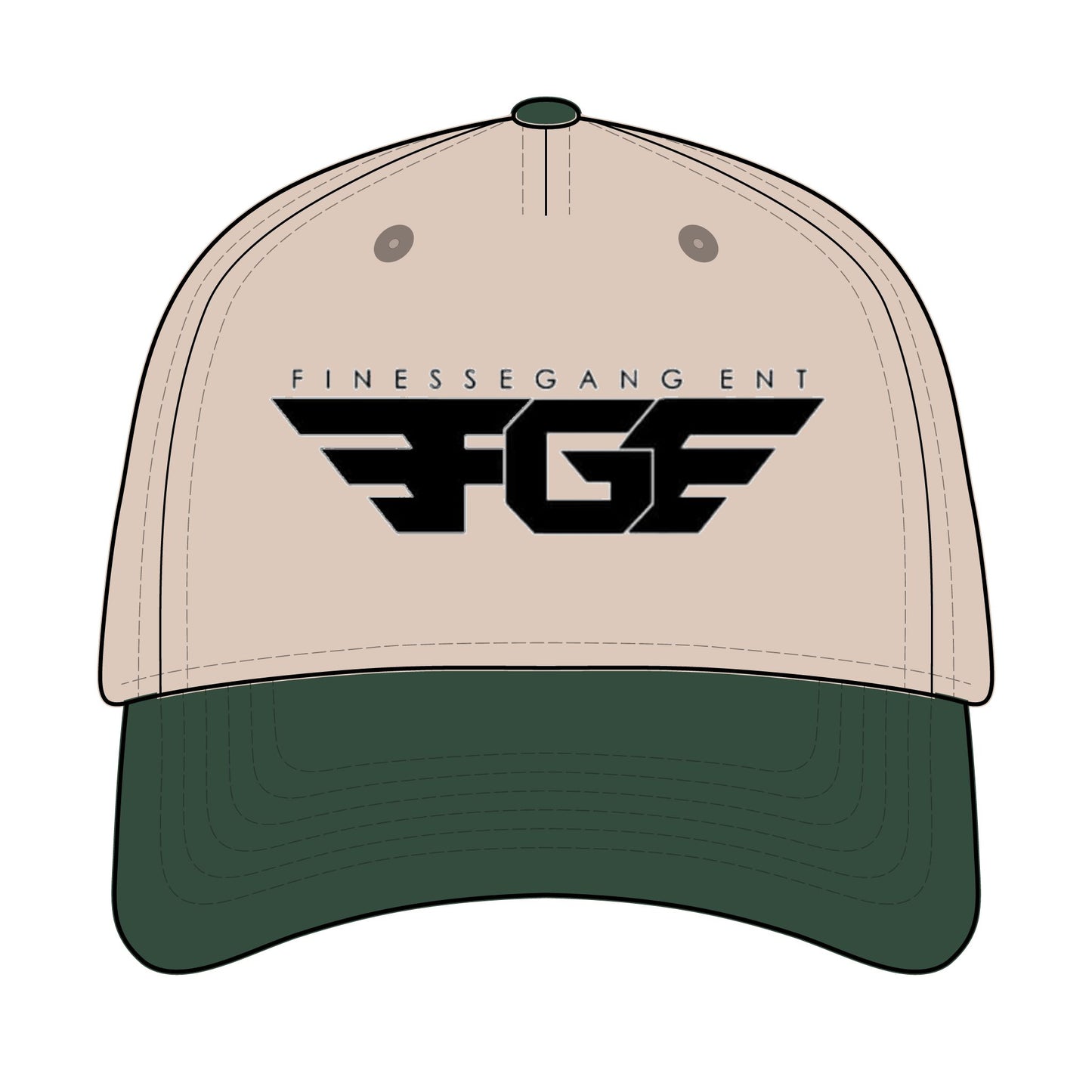 Fitness Gang Baseball Cap - Stylish FGF Hat, Casual Wear, Outdoor Cap, Gift for Fitness Lovers, Streetwear Accessory