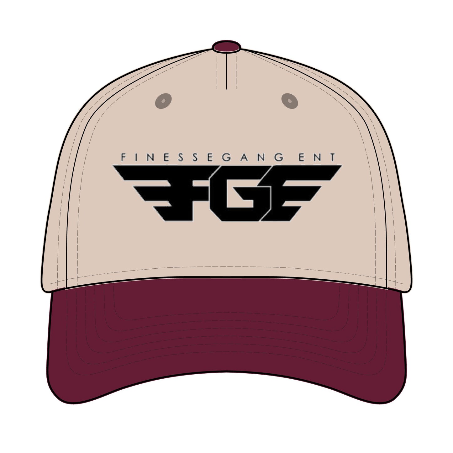 Fitness Gang Baseball Cap - Stylish FGF Hat, Casual Wear, Outdoor Cap, Gift for Fitness Lovers, Streetwear Accessory