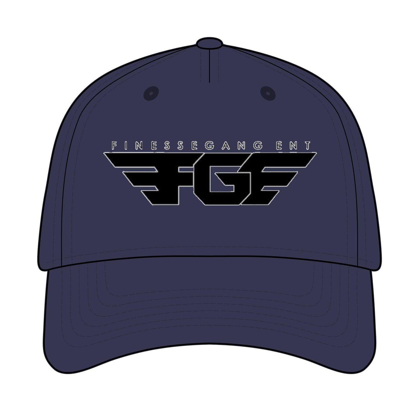 Fitness Gang Baseball Cap - Stylish FGF Hat, Casual Wear, Outdoor Cap, Gift for Fitness Lovers, Streetwear Accessory