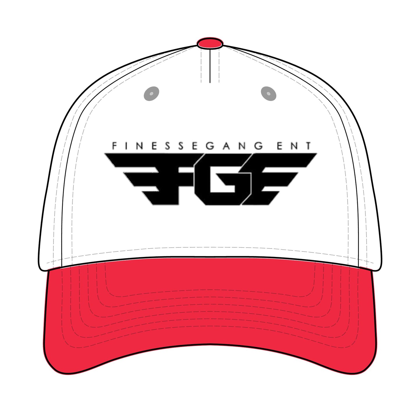 Fitness Gang Baseball Cap - Stylish FGF Hat, Casual Wear, Outdoor Cap, Gift for Fitness Lovers, Streetwear Accessory
