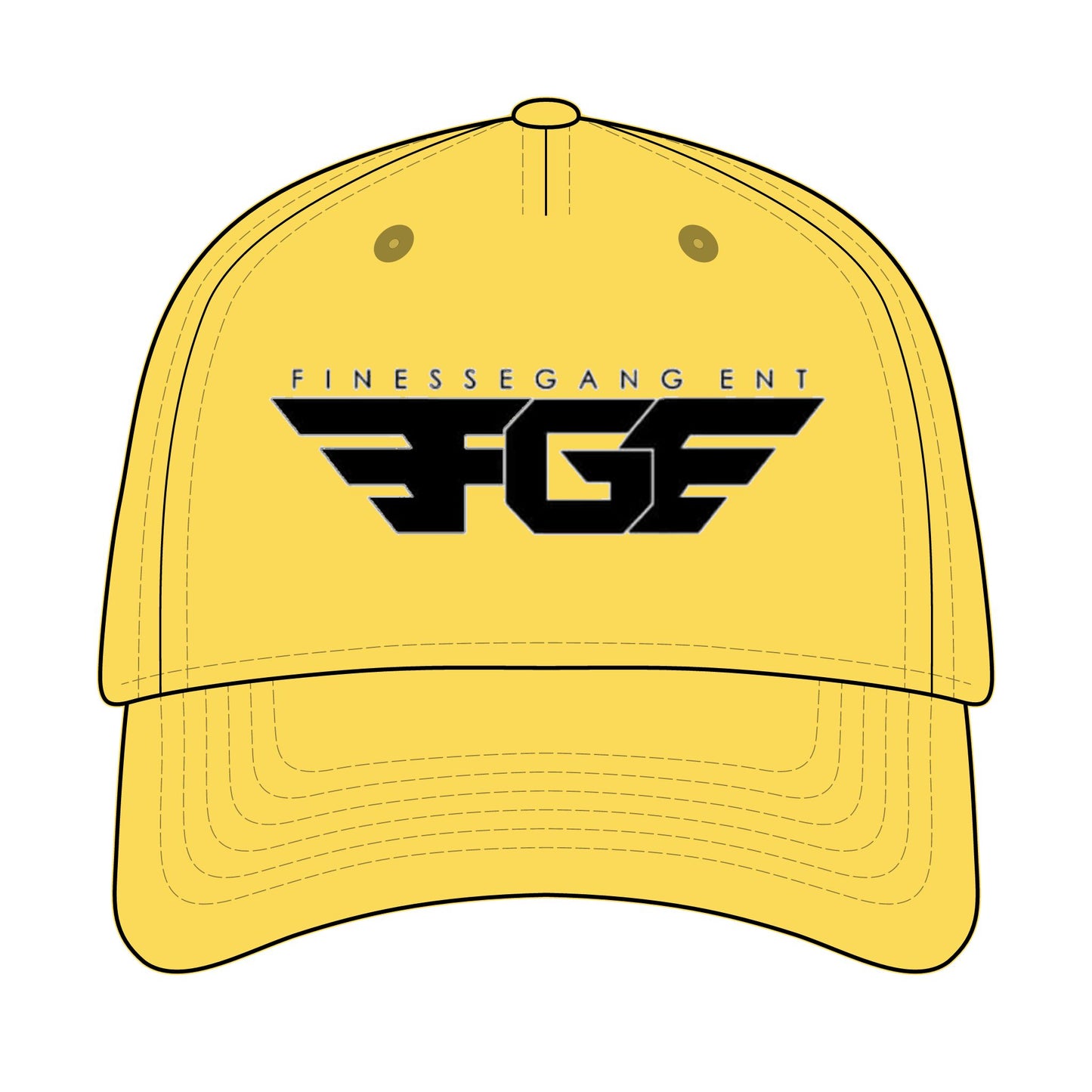 Fitness Gang Baseball Cap - Stylish FGF Hat, Casual Wear, Outdoor Cap, Gift for Fitness Lovers, Streetwear Accessory