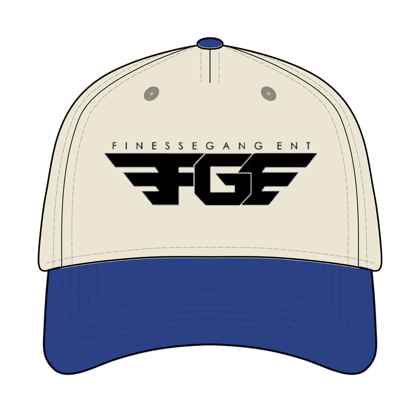 Fitness Gang Baseball Cap - Stylish FGF Hat, Casual Wear, Outdoor Cap, Gift for Fitness Lovers, Streetwear Accessory