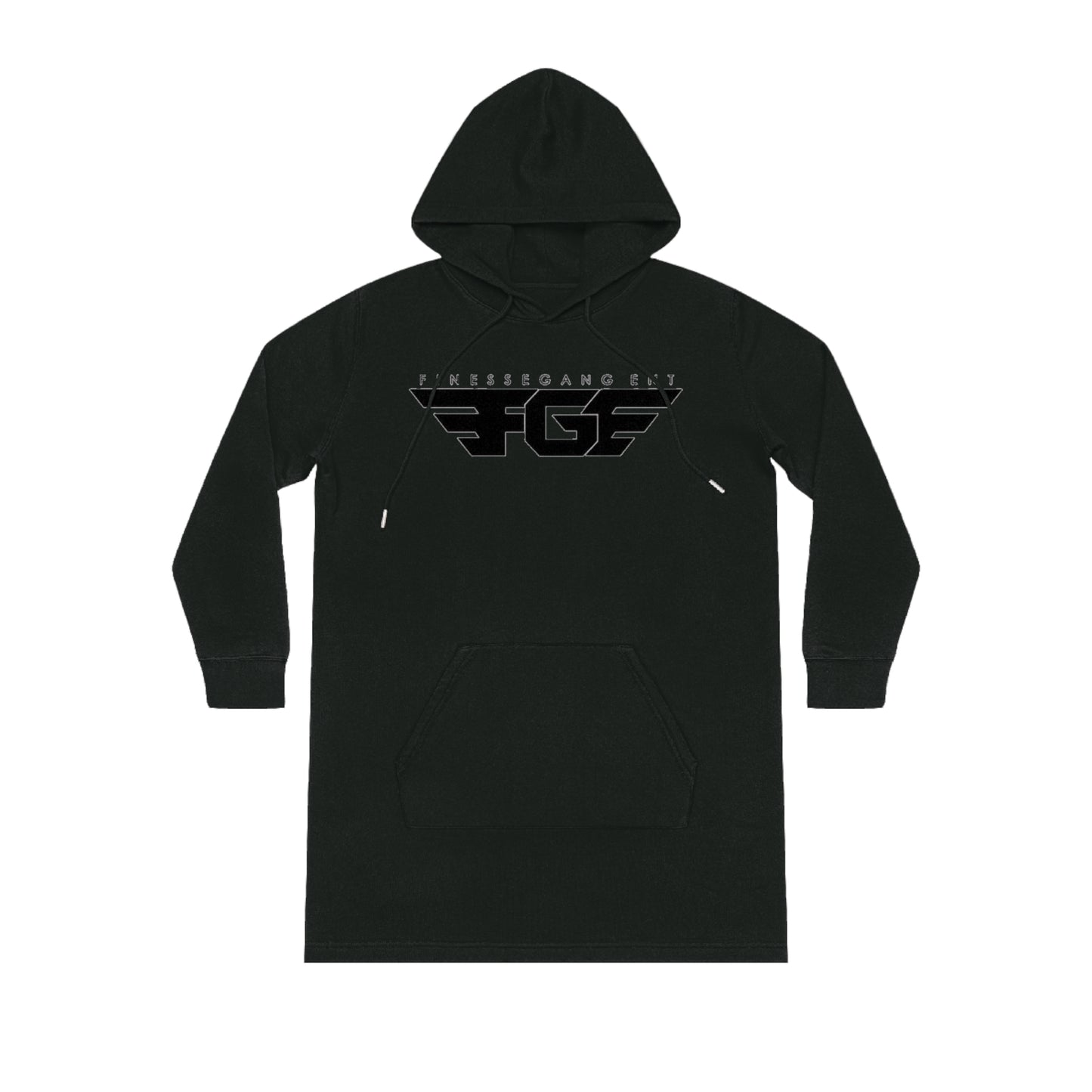FGE Streeter Hoodie Dress - Stylish, Oversized, Urban Wear for Comfortable Days, Cozy Street Style, Ideal for Casual Outings, Perfect Gift for