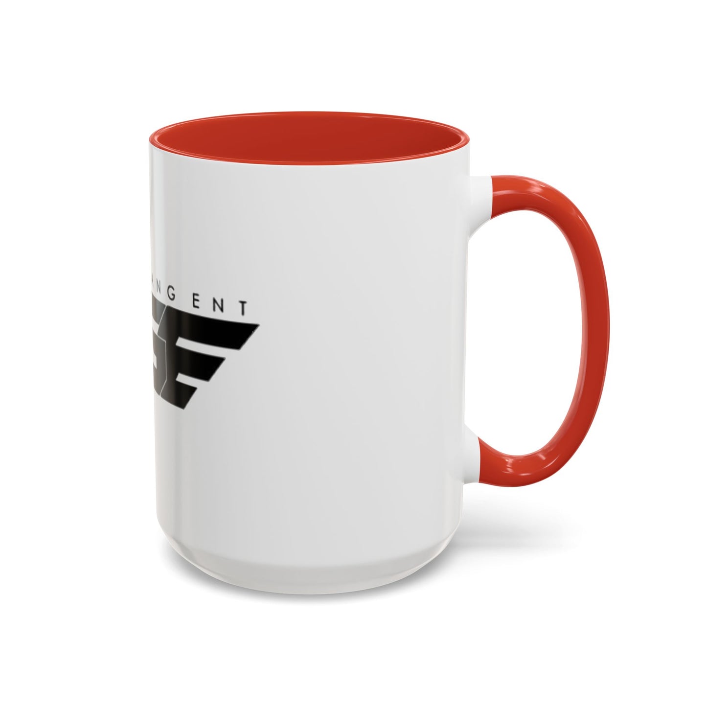 Stylish FGE Accent Coffee Mug - Finesse Gang Logo, Unique Gift, Office Decor, Personalized Mug, Coffee Lover, Custom Drinkware