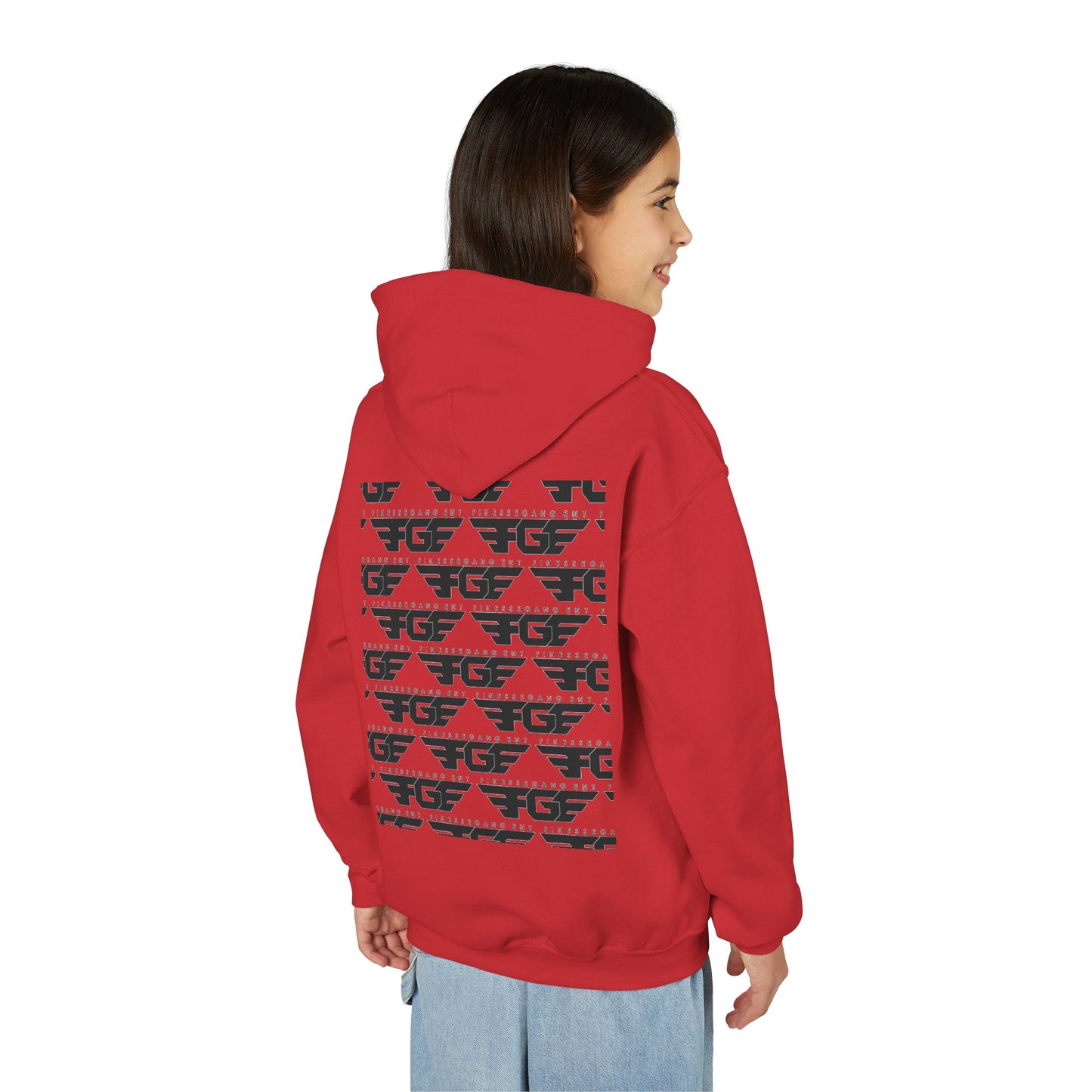 Youth FGE Heavy Blend Hooded Sweatshirt